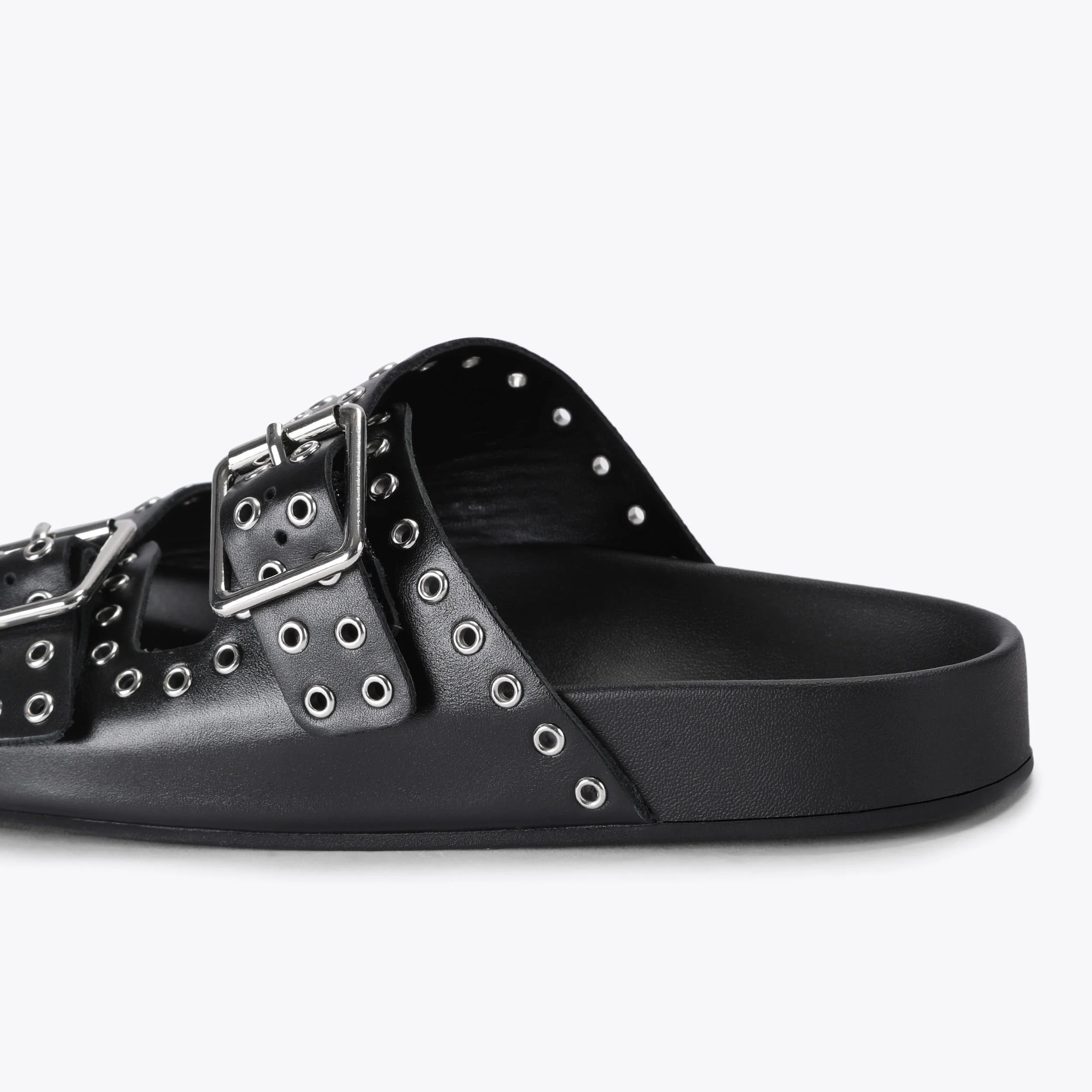 Abbot Black Leather - Image 3