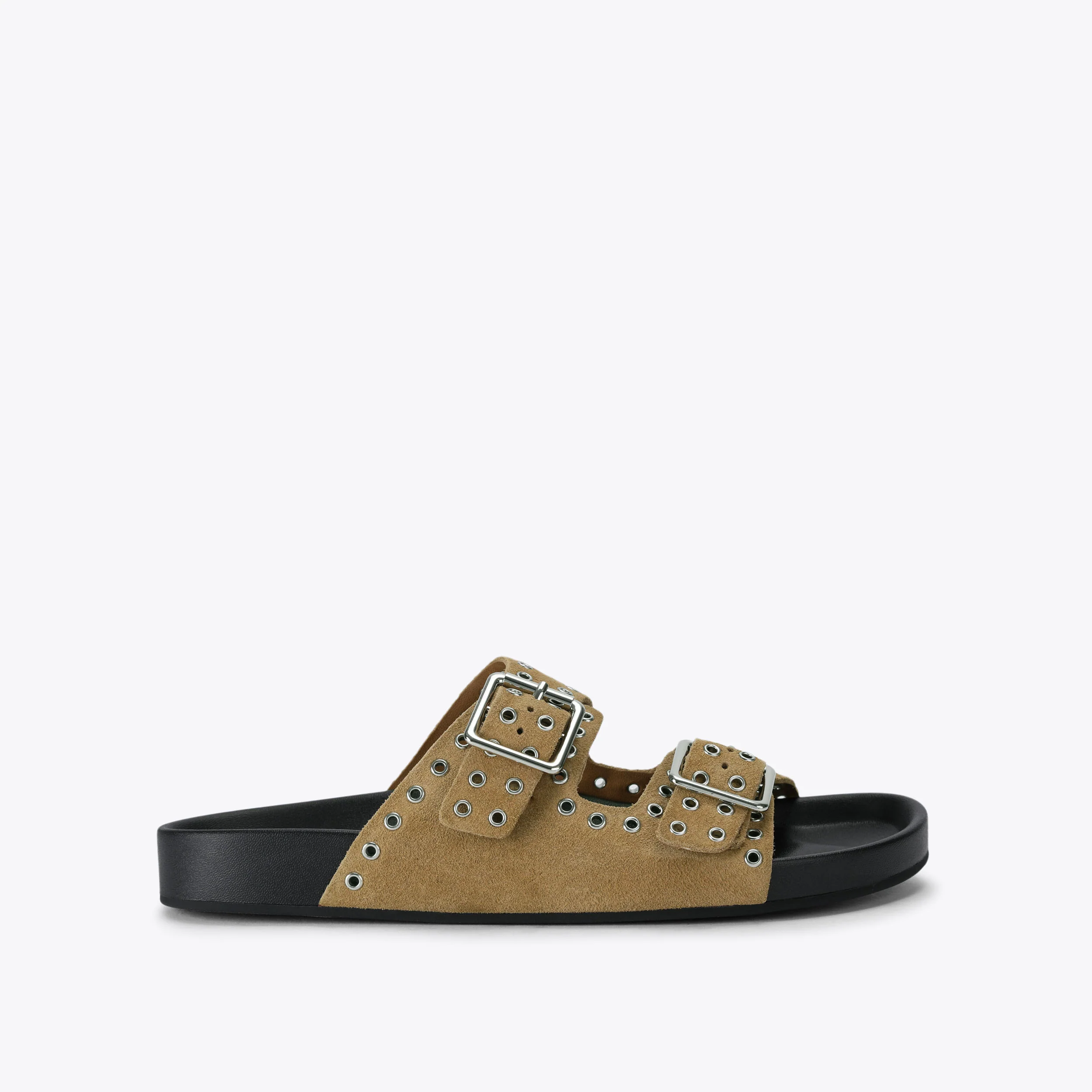 Abbot Taupe Suede