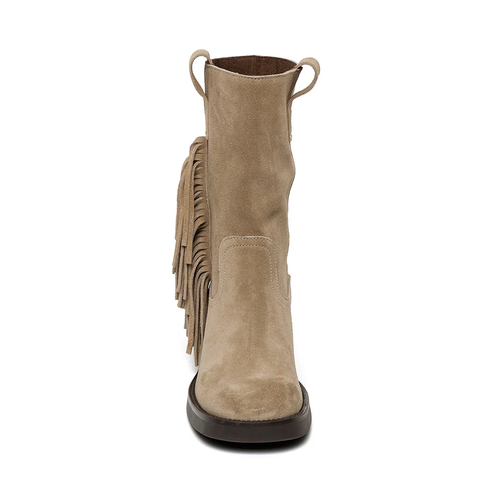 Benedict-F Boot TAUPE SUEDE - Image 3