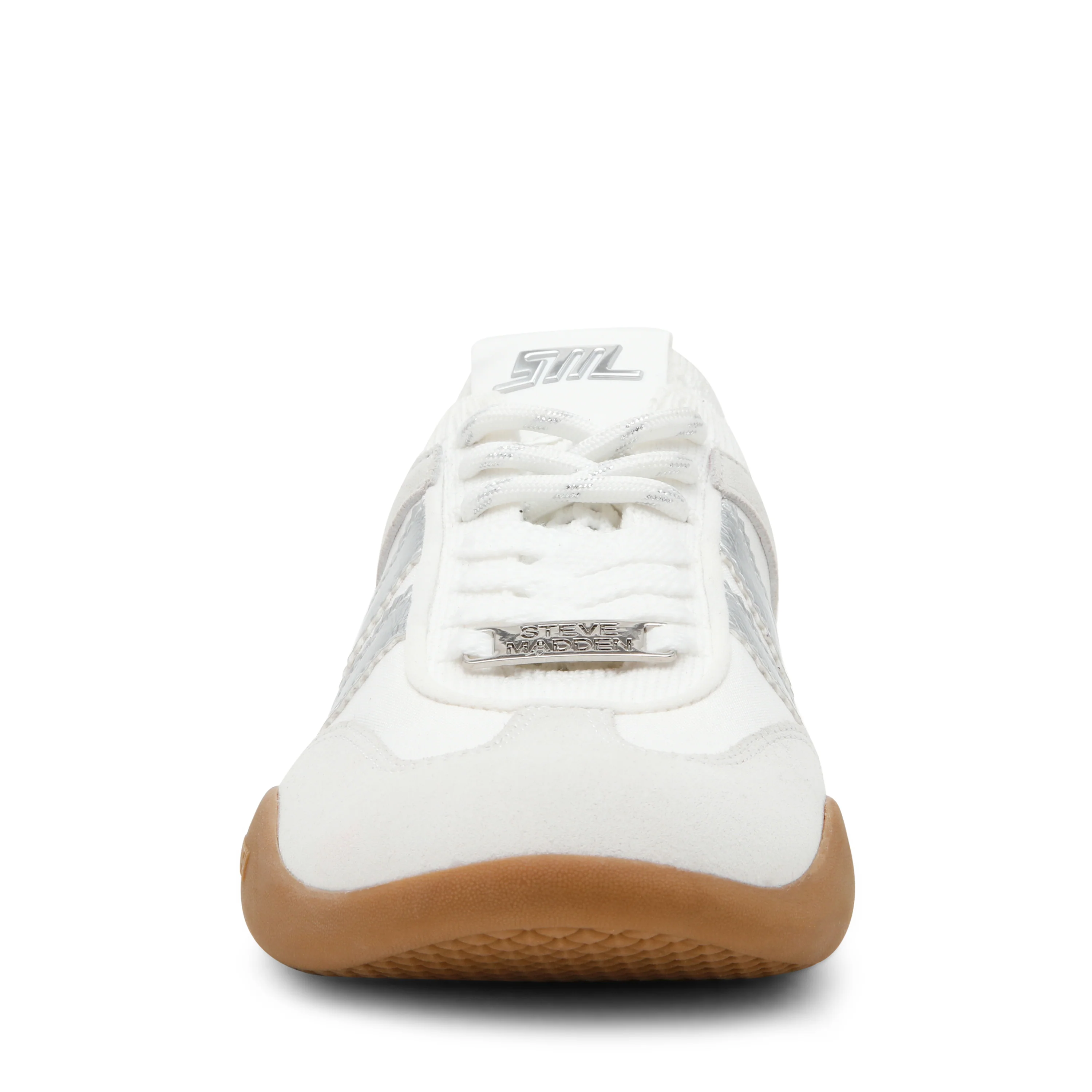 Biscotti Trainer WHITE/SIL - Image 4