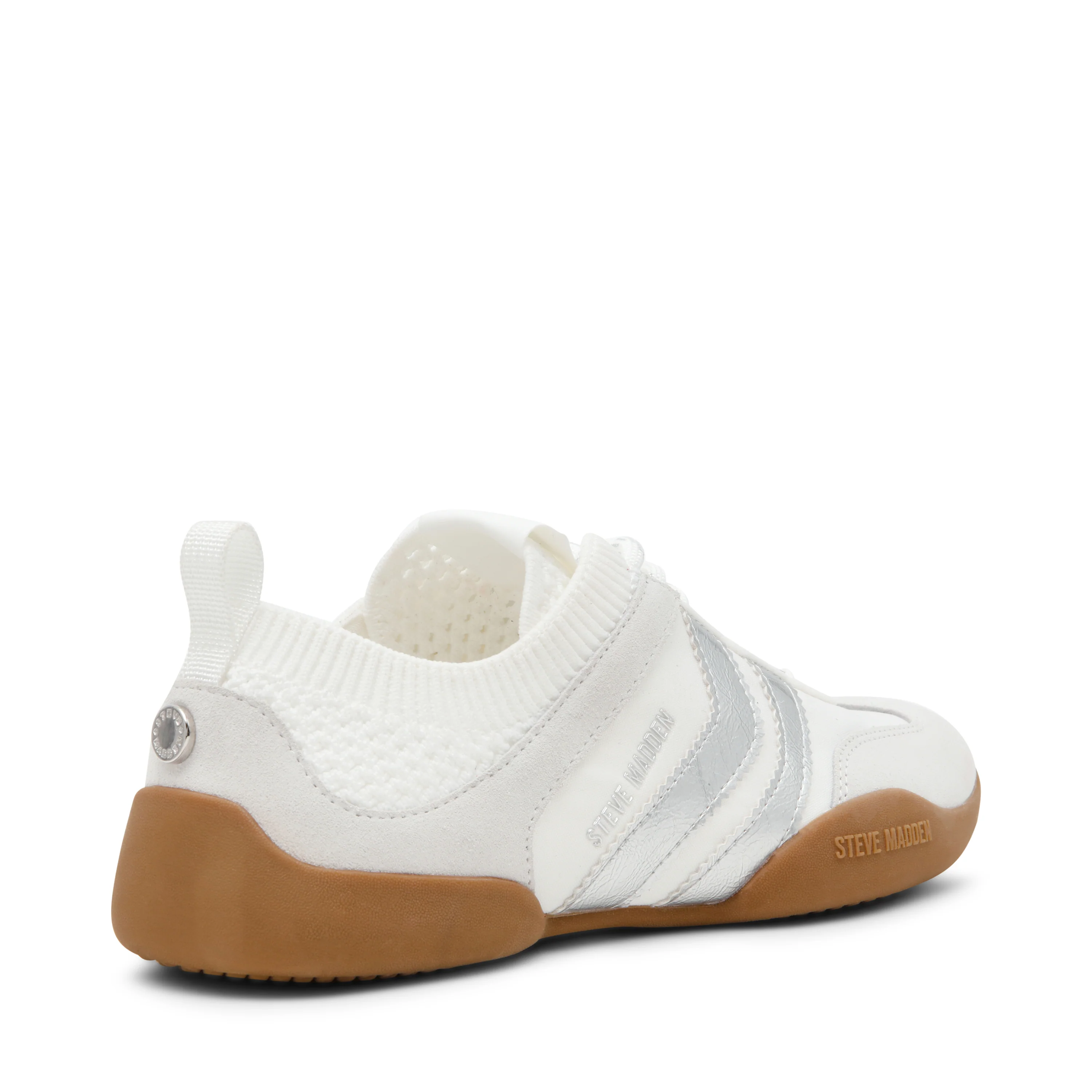 Biscotti Trainer WHITE/SIL - Image 5