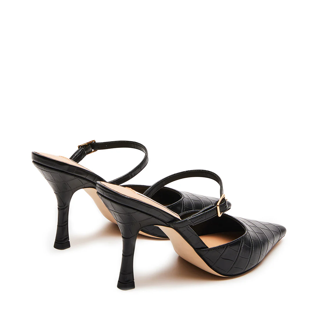 Brecki Mule BLACK CROCO - Image 3