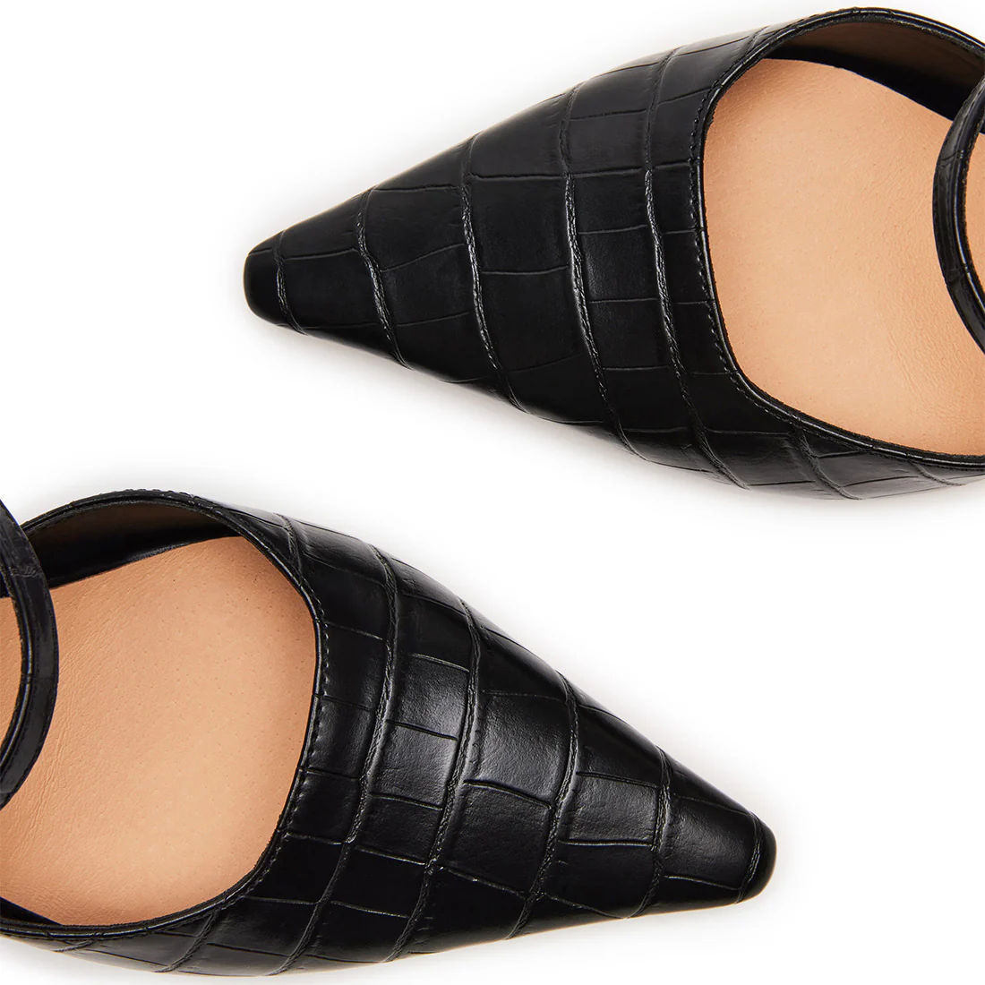 Brecki Mule BLACK CROCO - Image 5