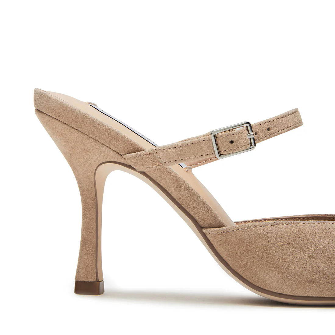 Brecki Mule TAUPE SUEDE - Image 5