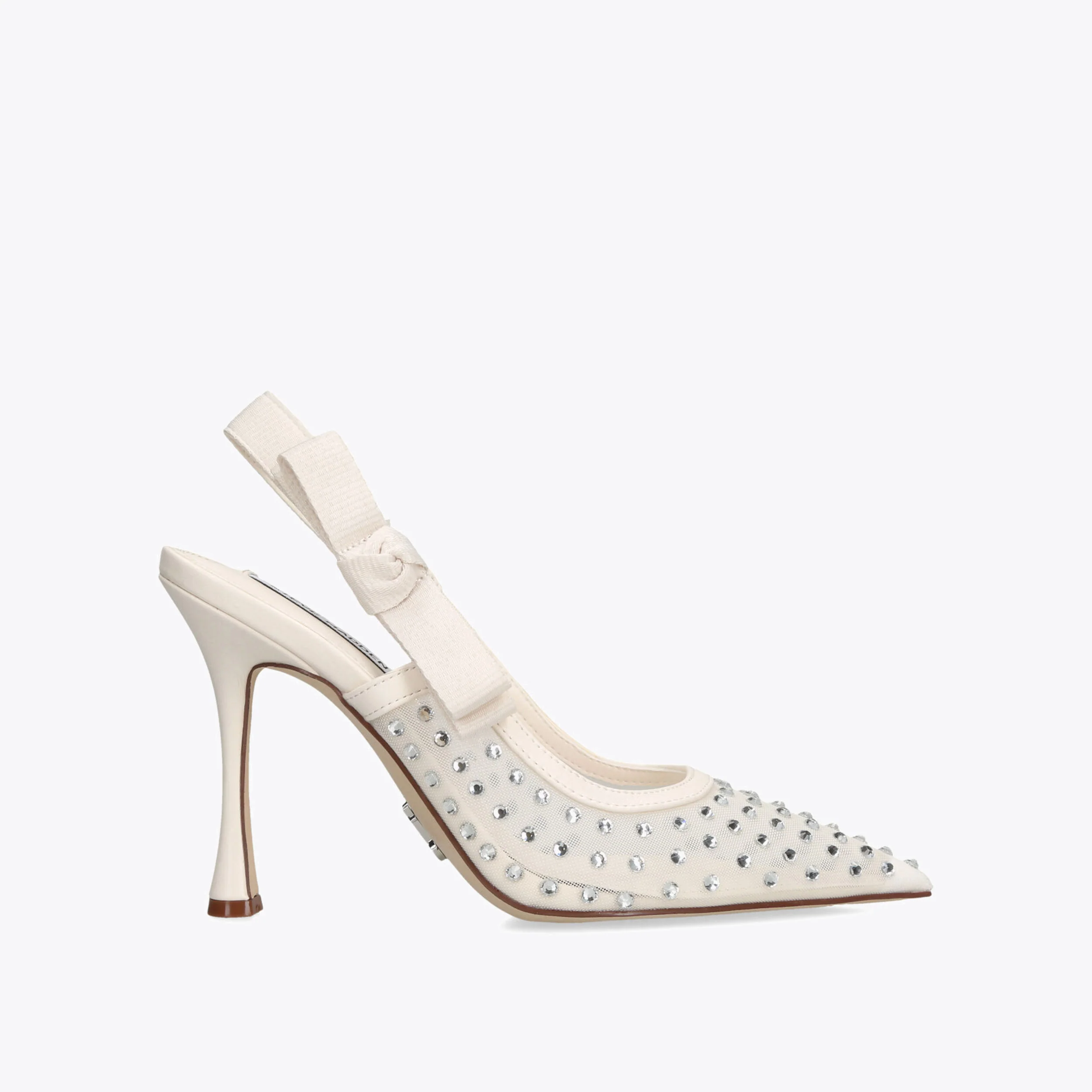 Brylie White Rhinestone