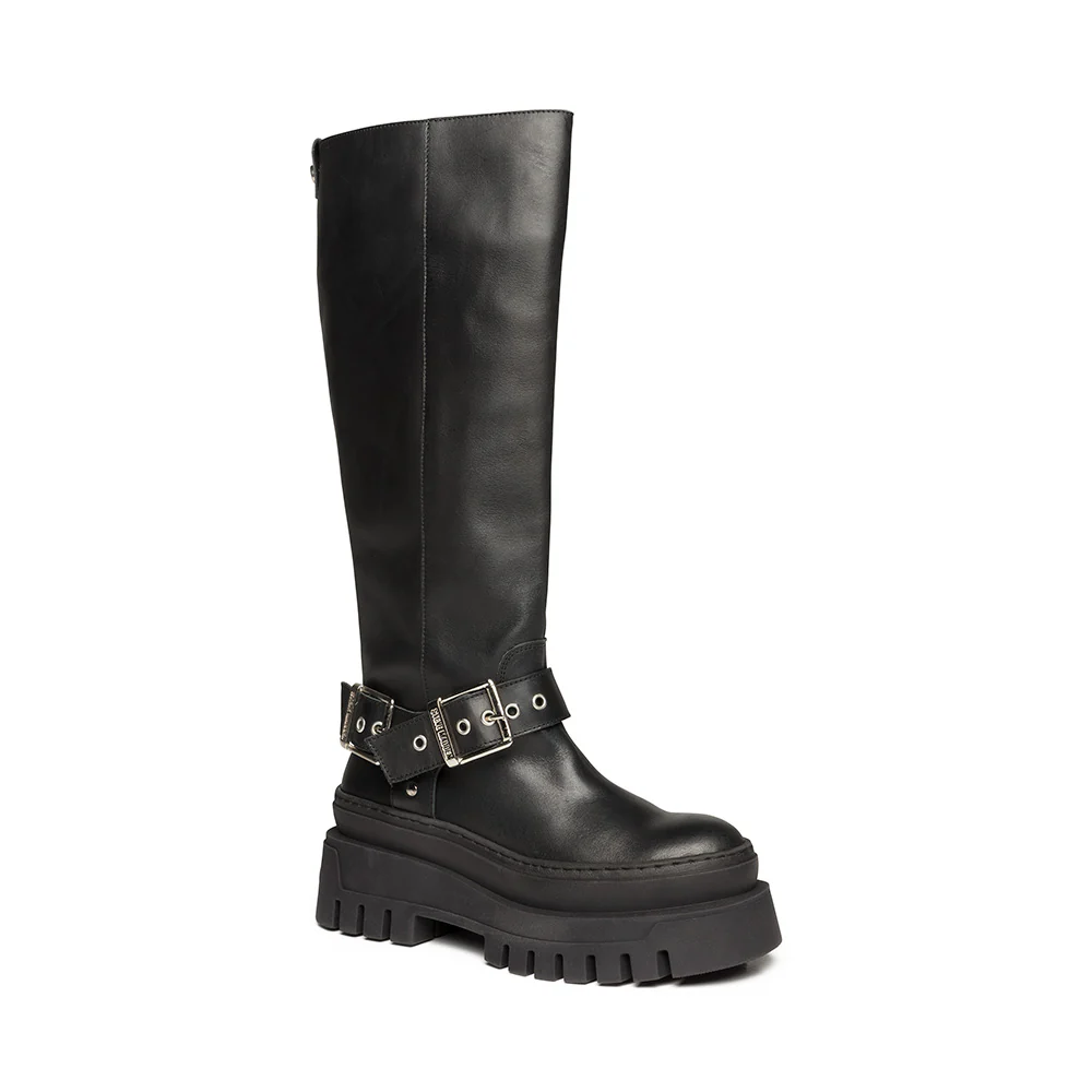 Cruz Boot BLACK LEATHER - Image 2