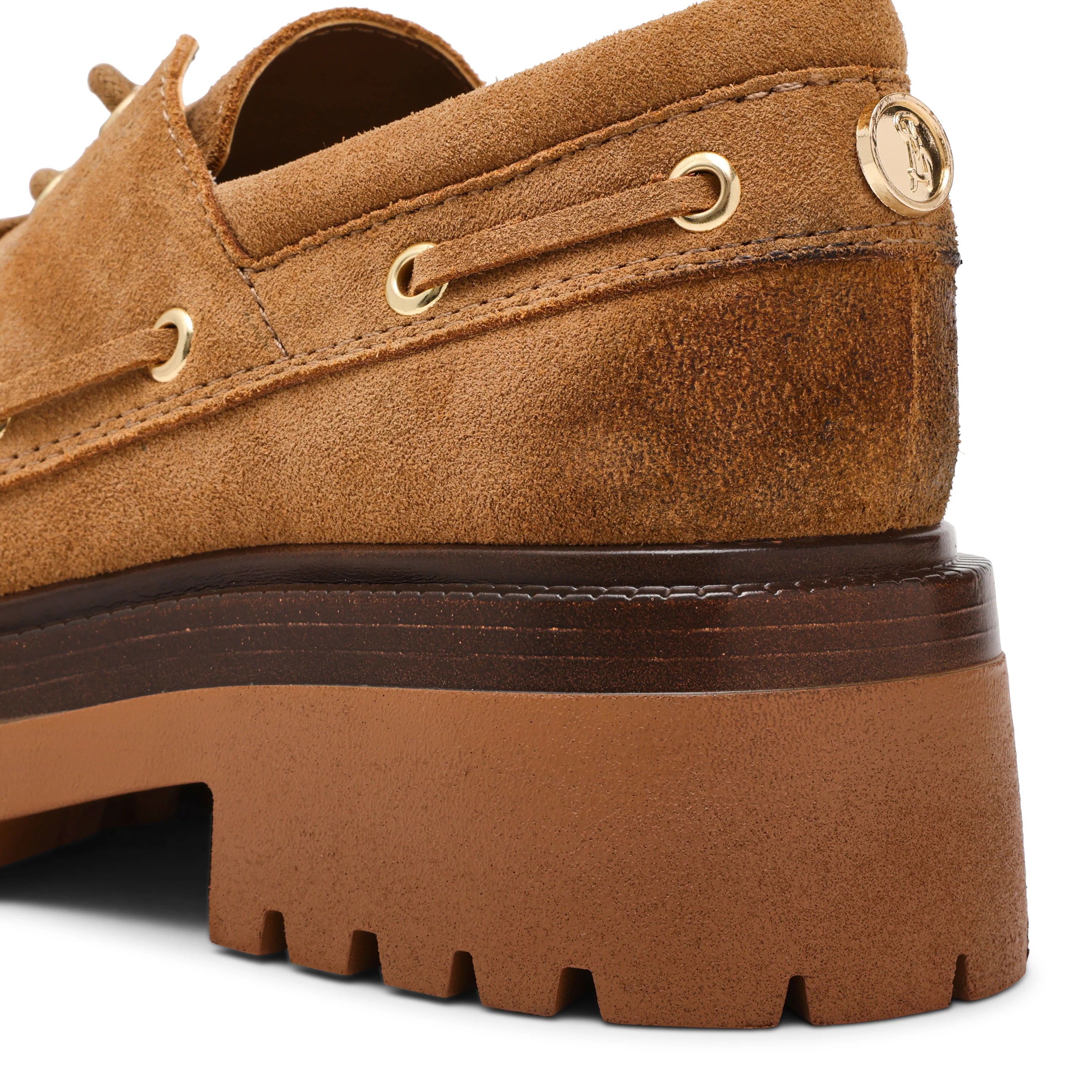 Detroit Flat Shoe TAUPE SUED - Image 5