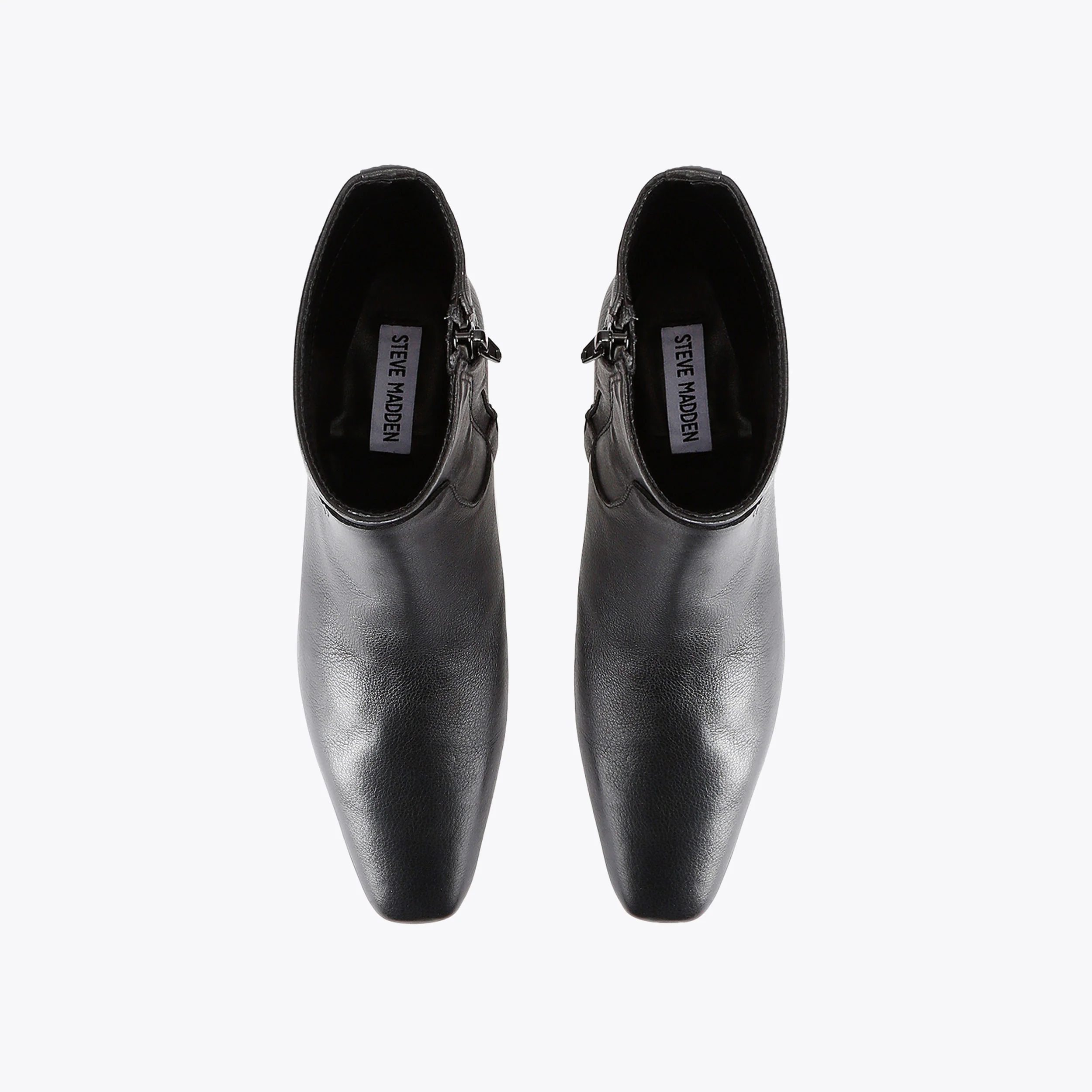 Dusty Black Leather Boot - Image 2