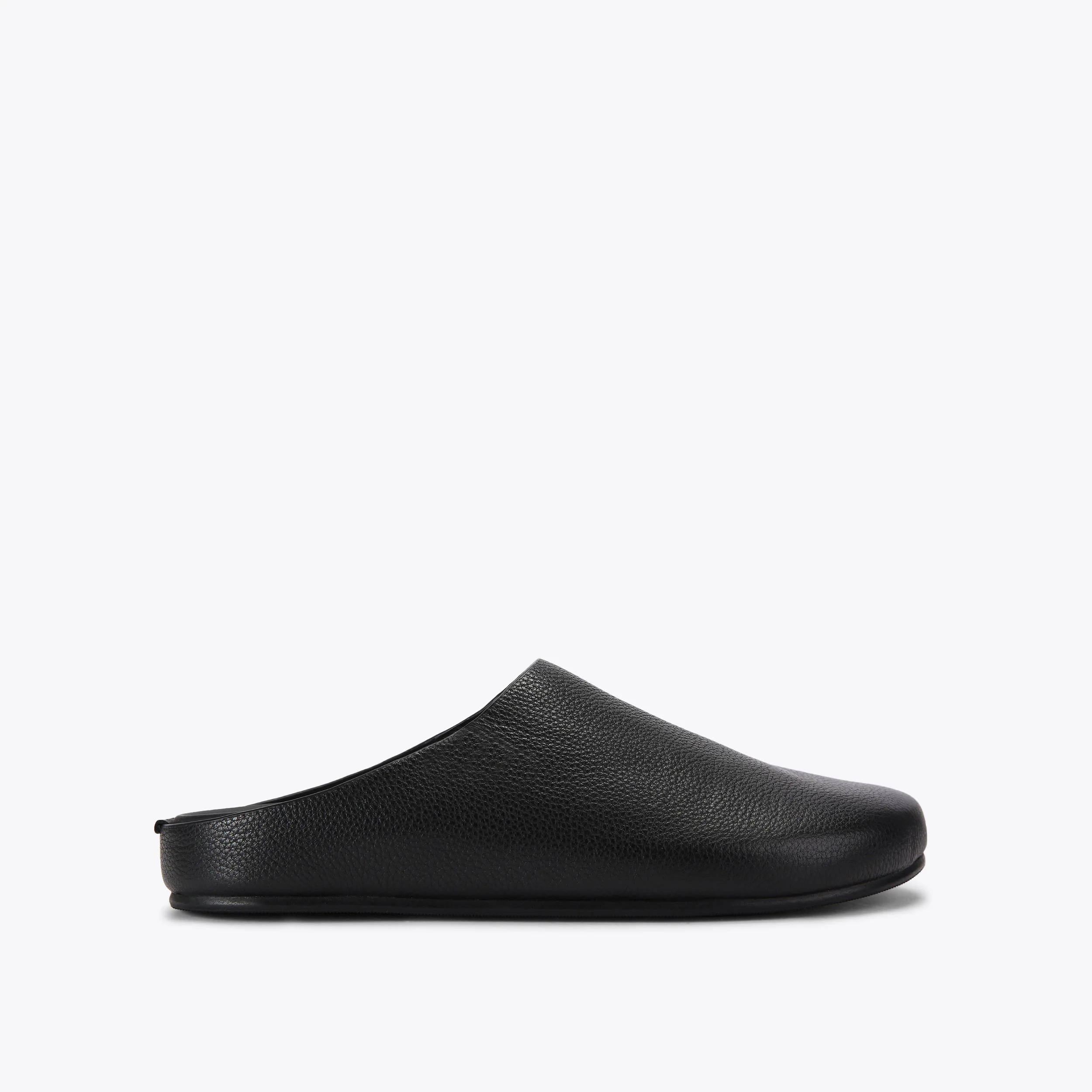 Fern Black Leather