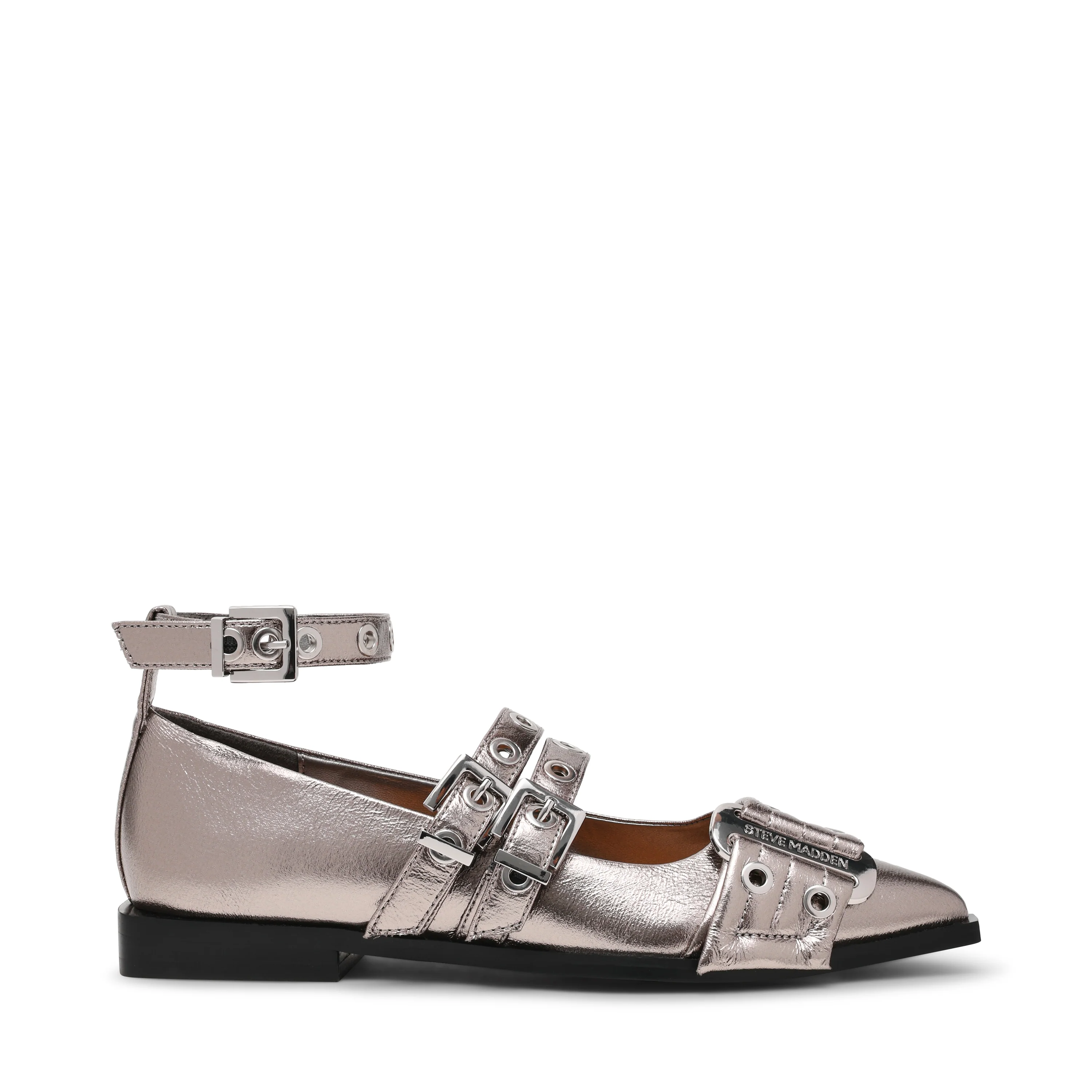 Grander Flat Shoe PEW CRINKLE