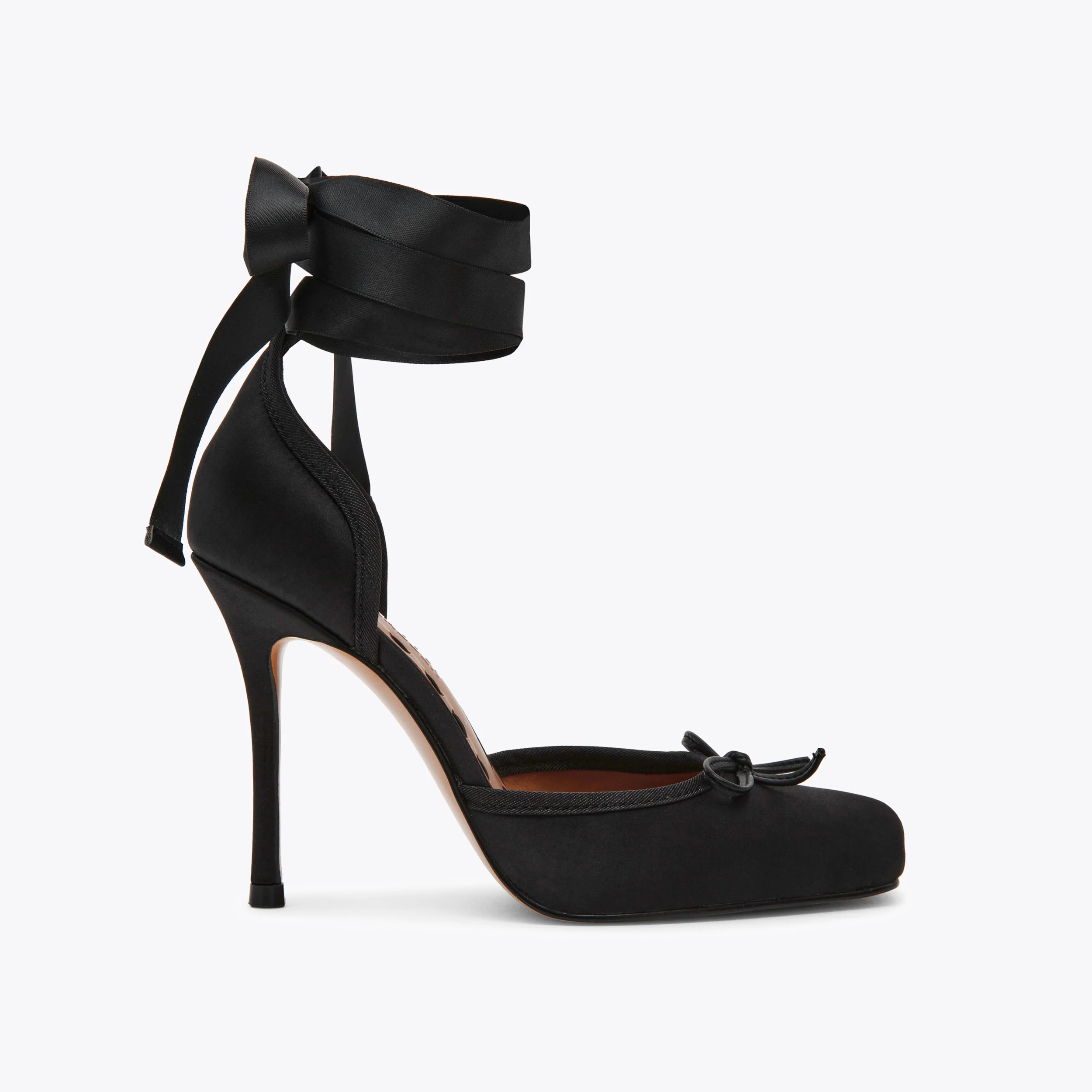 Larina Black Satin