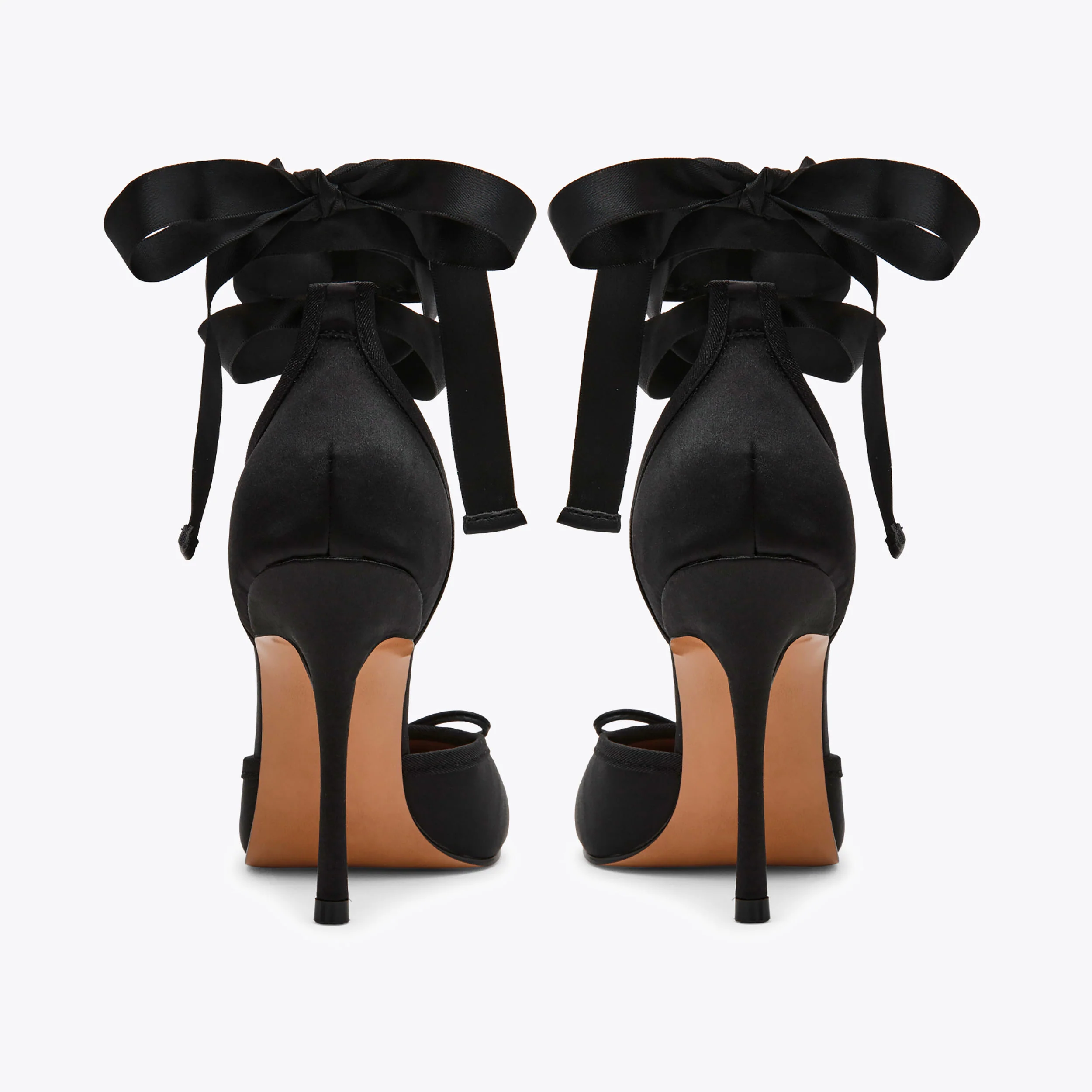 Larina Black Satin - Image 3