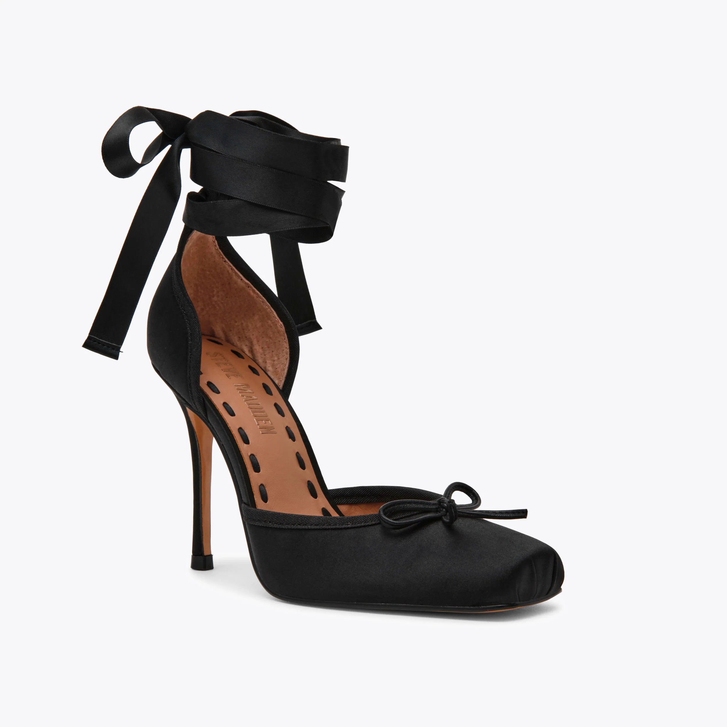 Larina Black Satin - Image 4