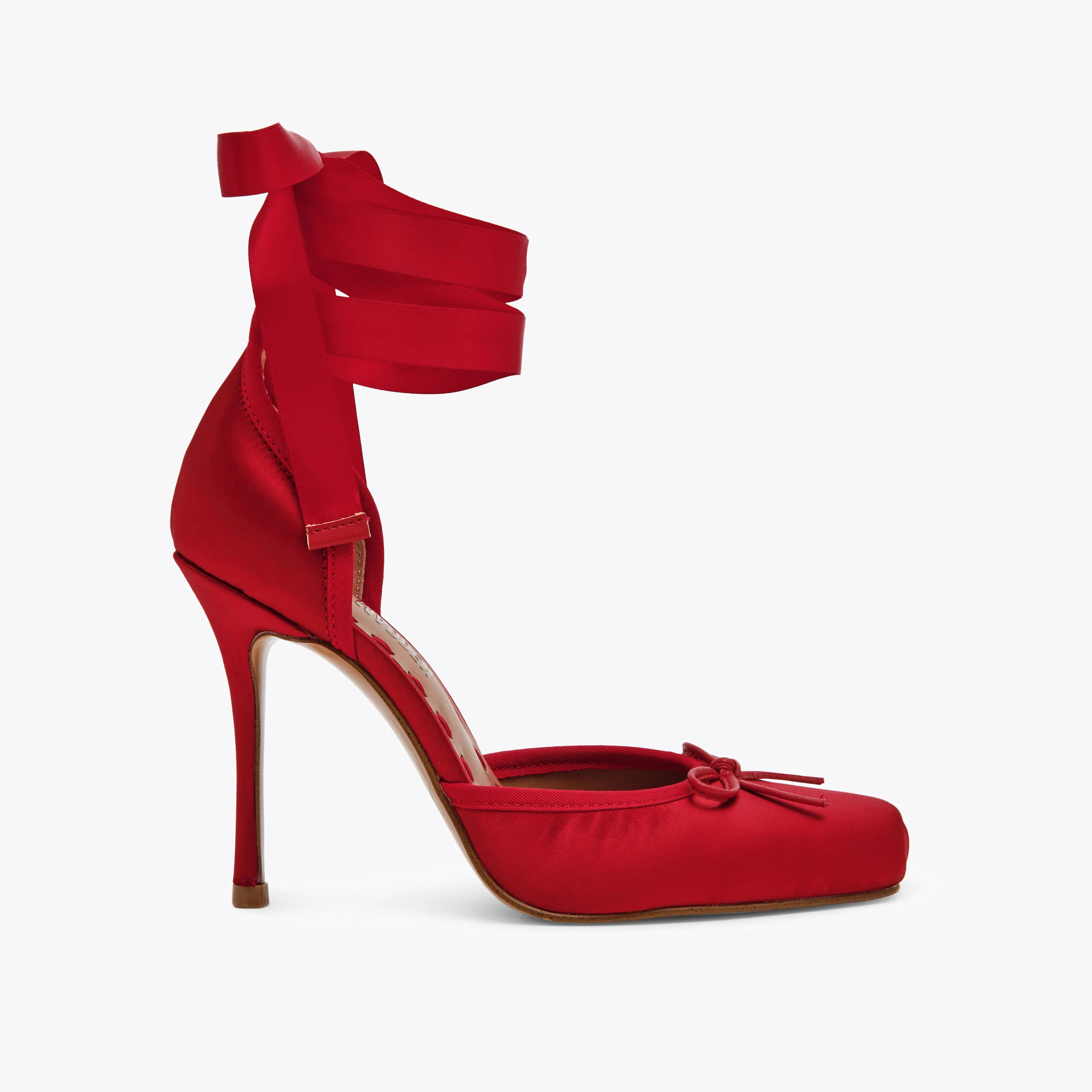 Larina Red Satin