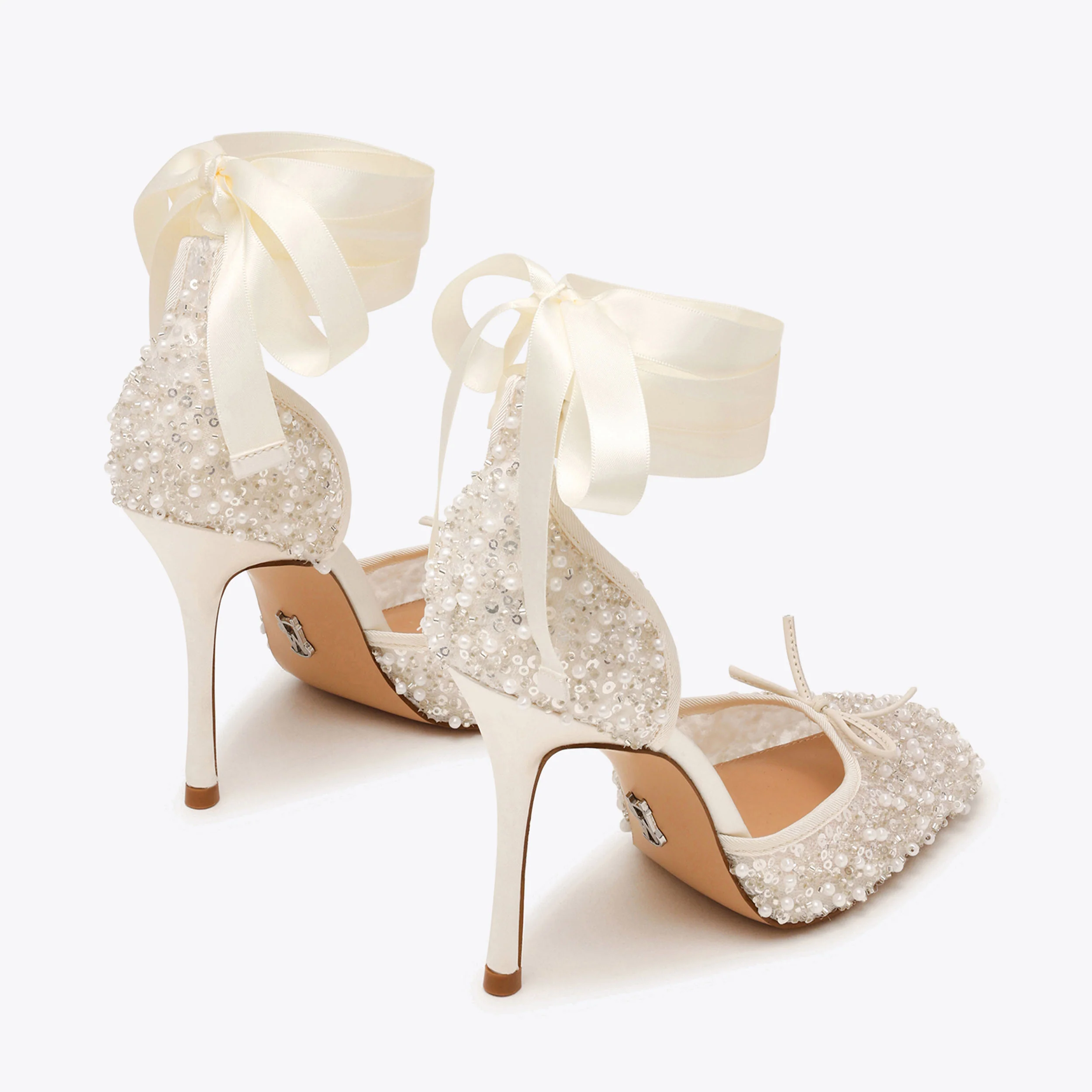 Larina White Sequin - Image 3