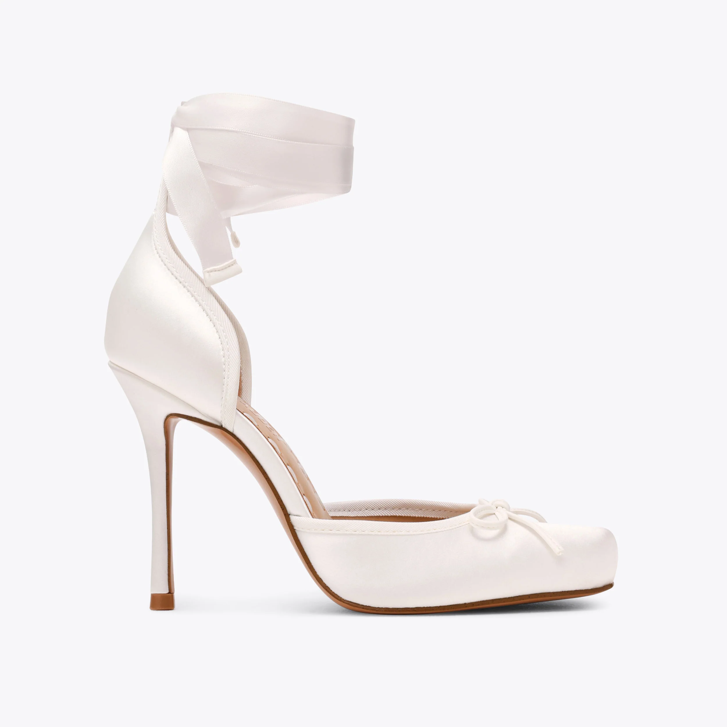 Larina White Satin