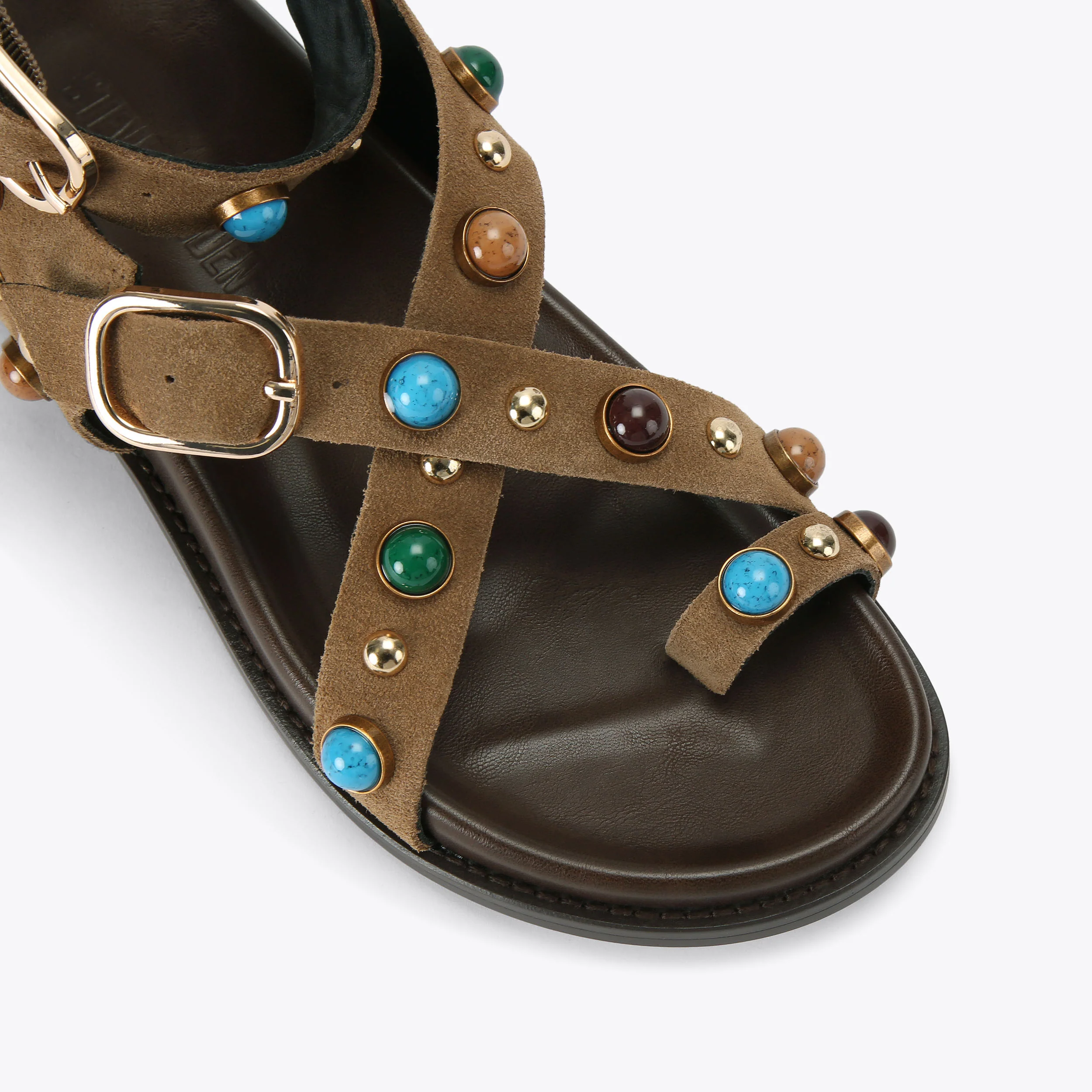 Linear Brown Suede - Image 4