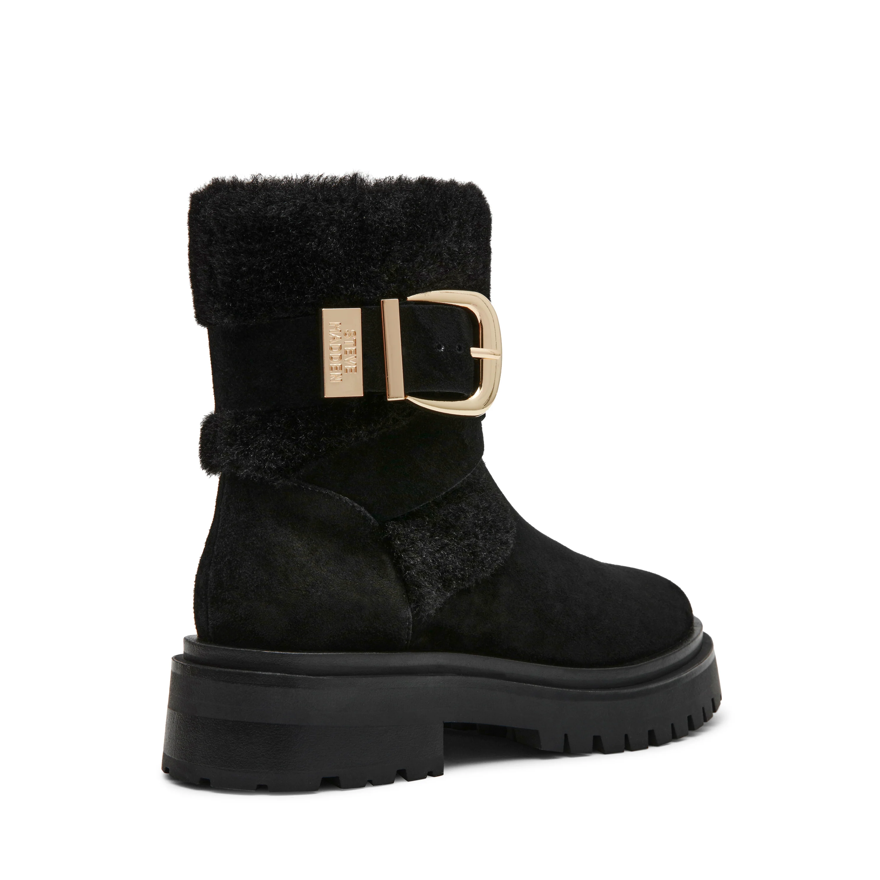 Lodge Bootie BLACK SUEDE - Image 3