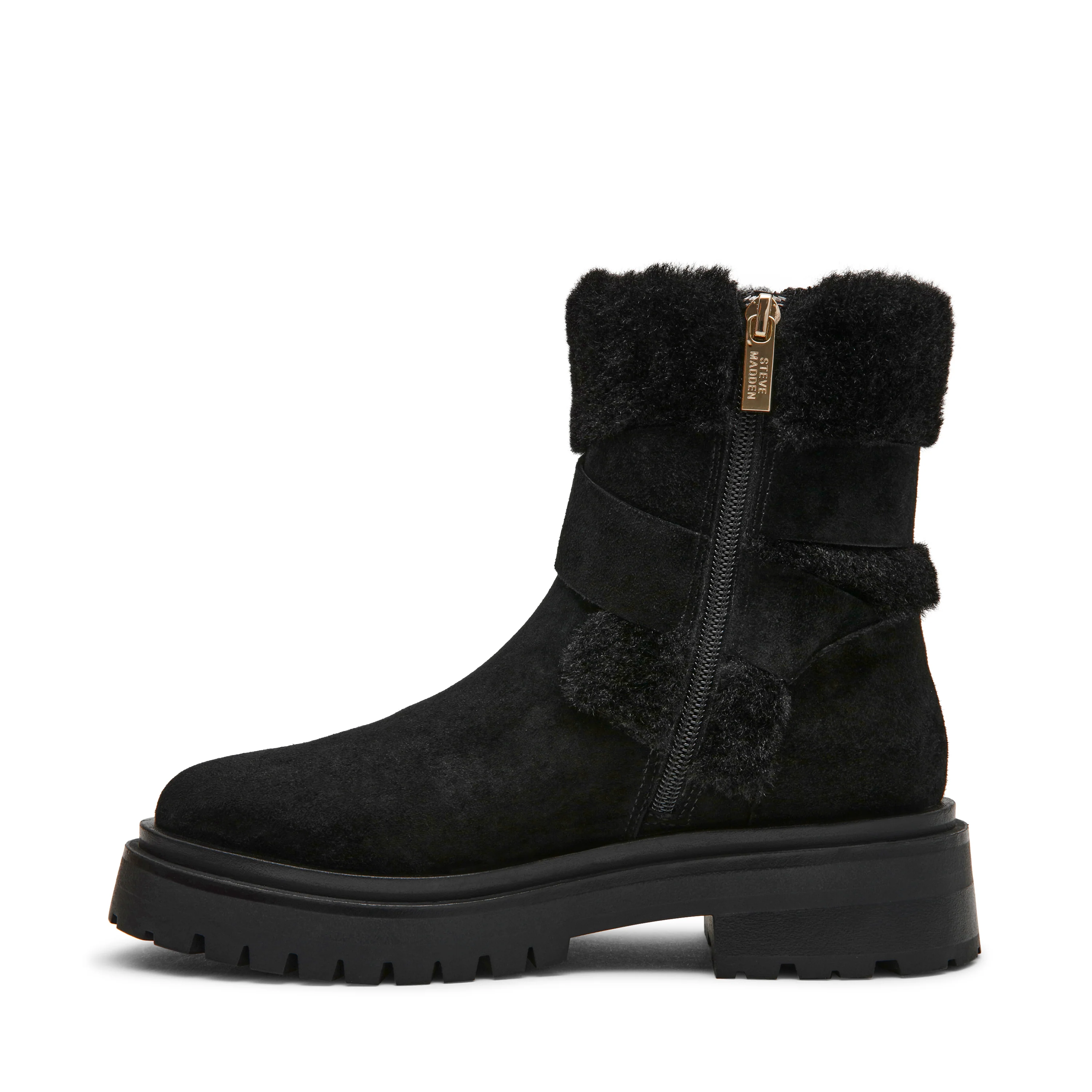 Lodge Bootie BLACK SUEDE - Image 6