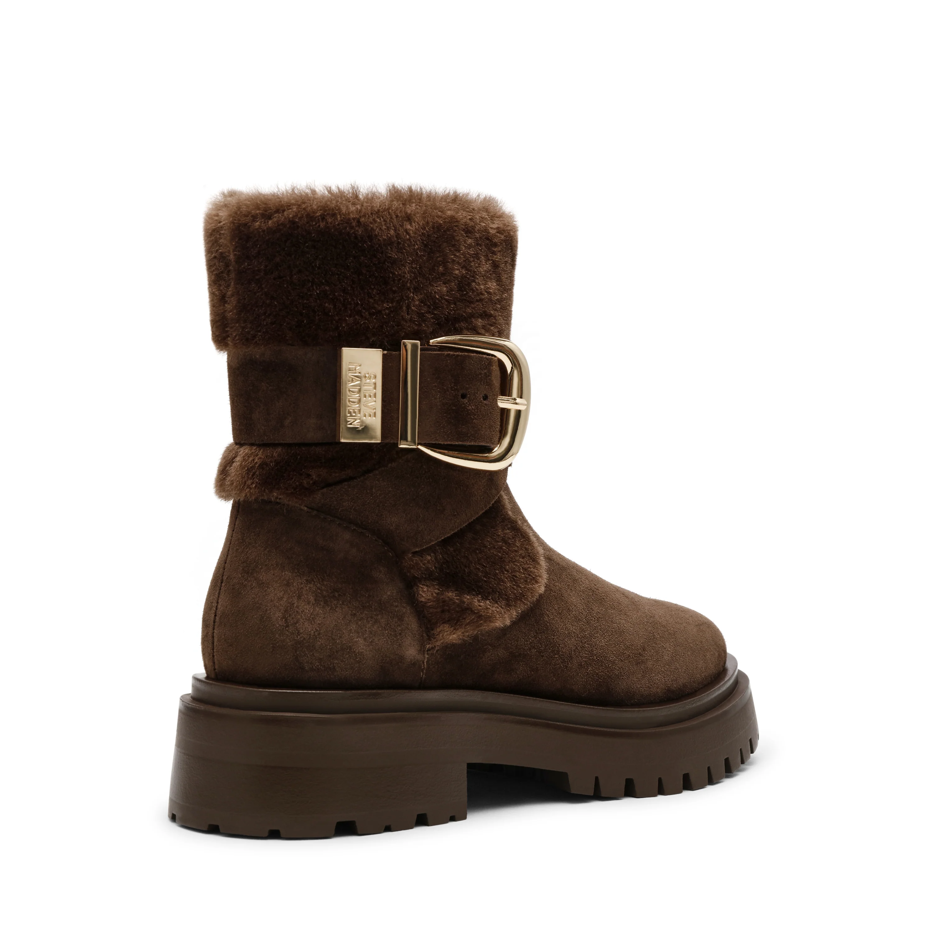 Lodge Bootie BROWN SUEDE - Image 5
