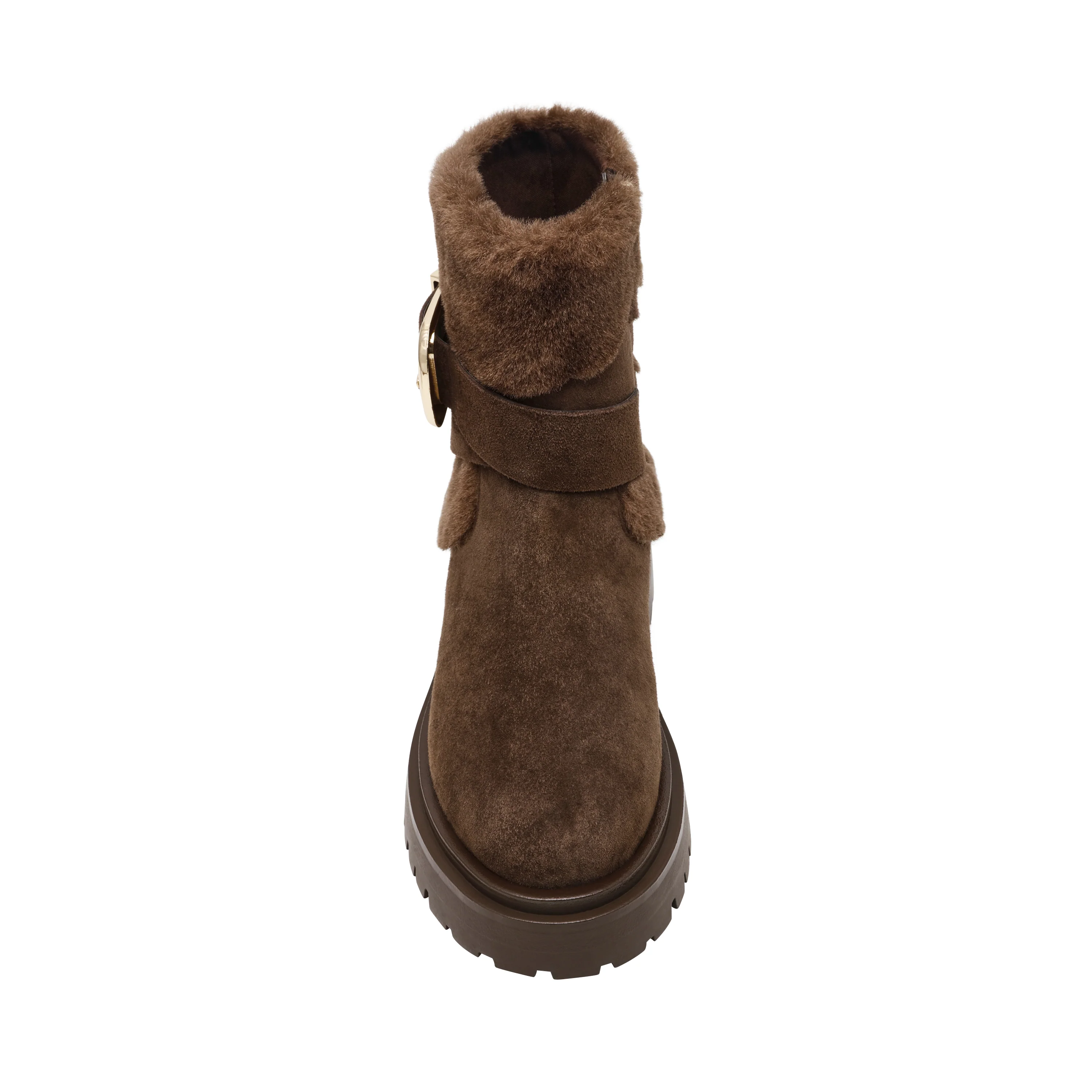 Lodge Bootie BROWN SUEDE - Image 7