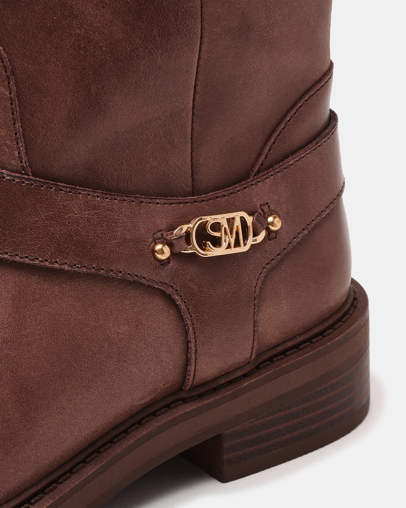 Loophole Bootie BROWN LEAT - Image 5
