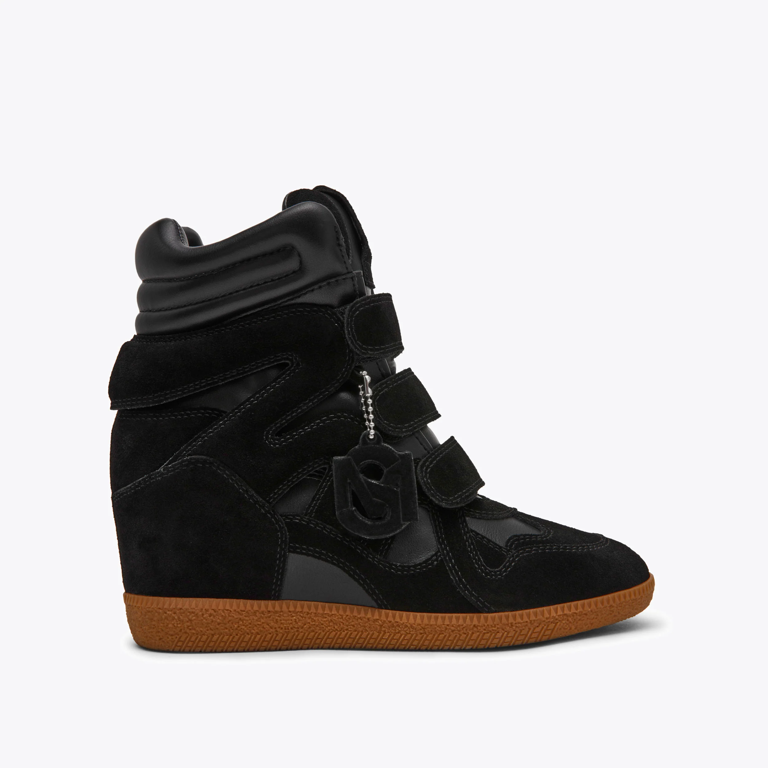 Mavis Black Suede