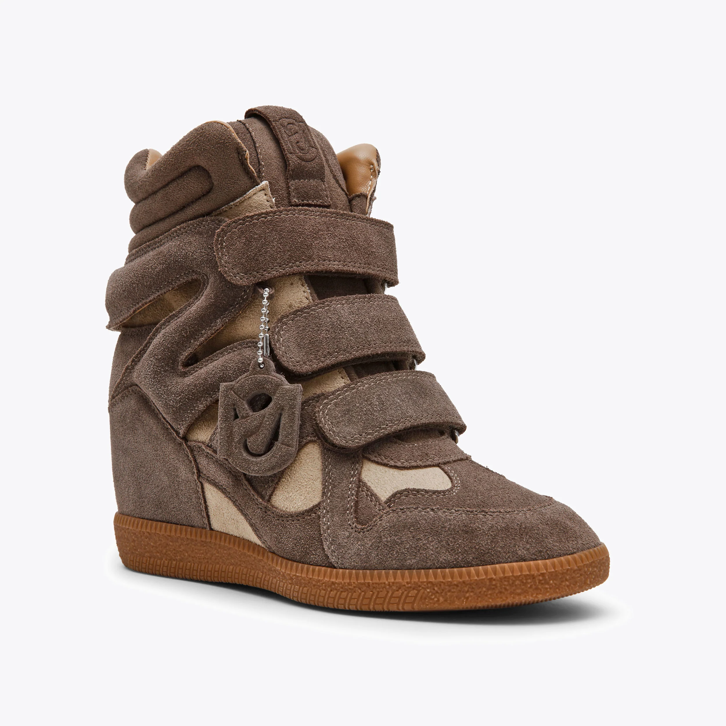 Mavis Taupe Suede - Image 4