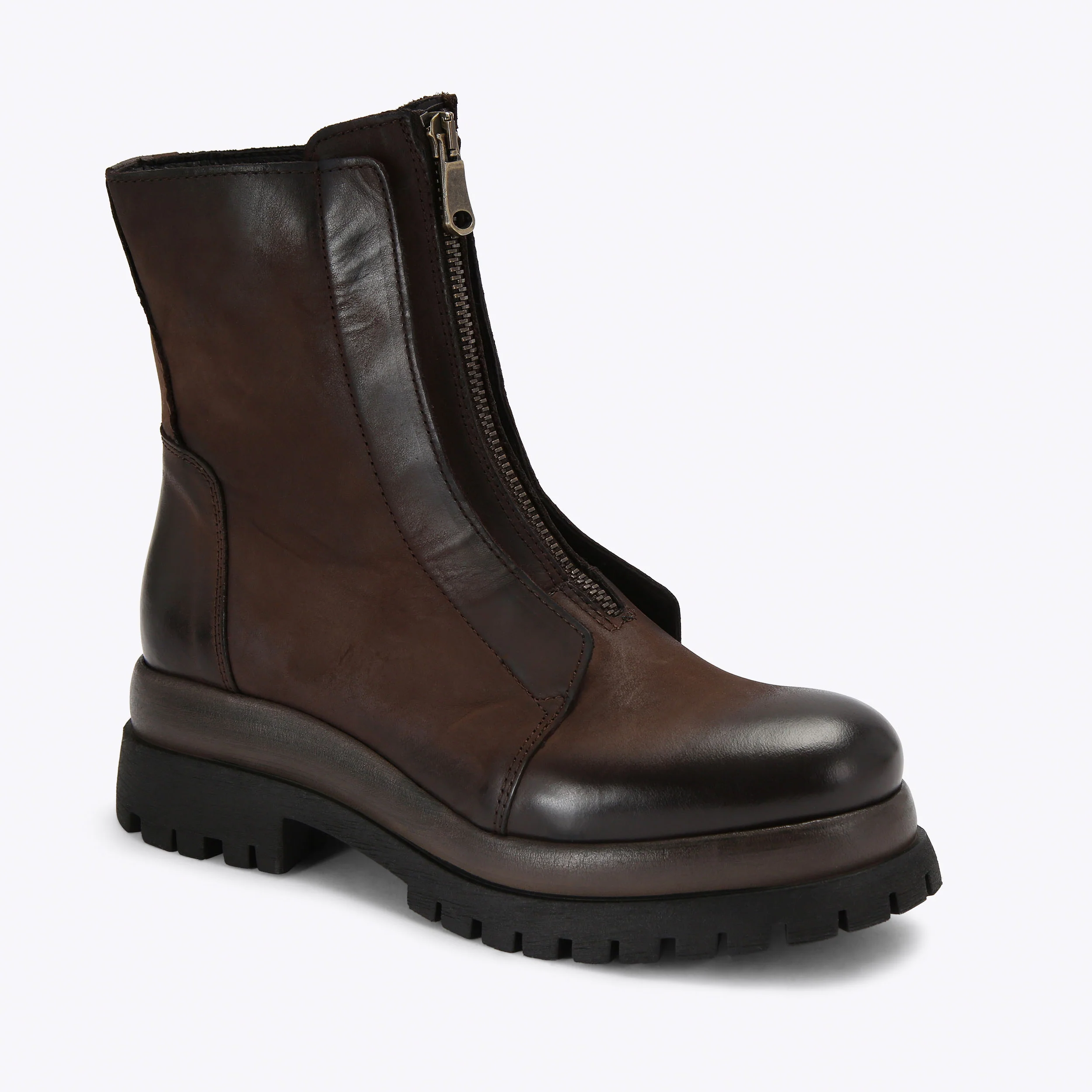 Milton Dark Brown Leather - Image 2