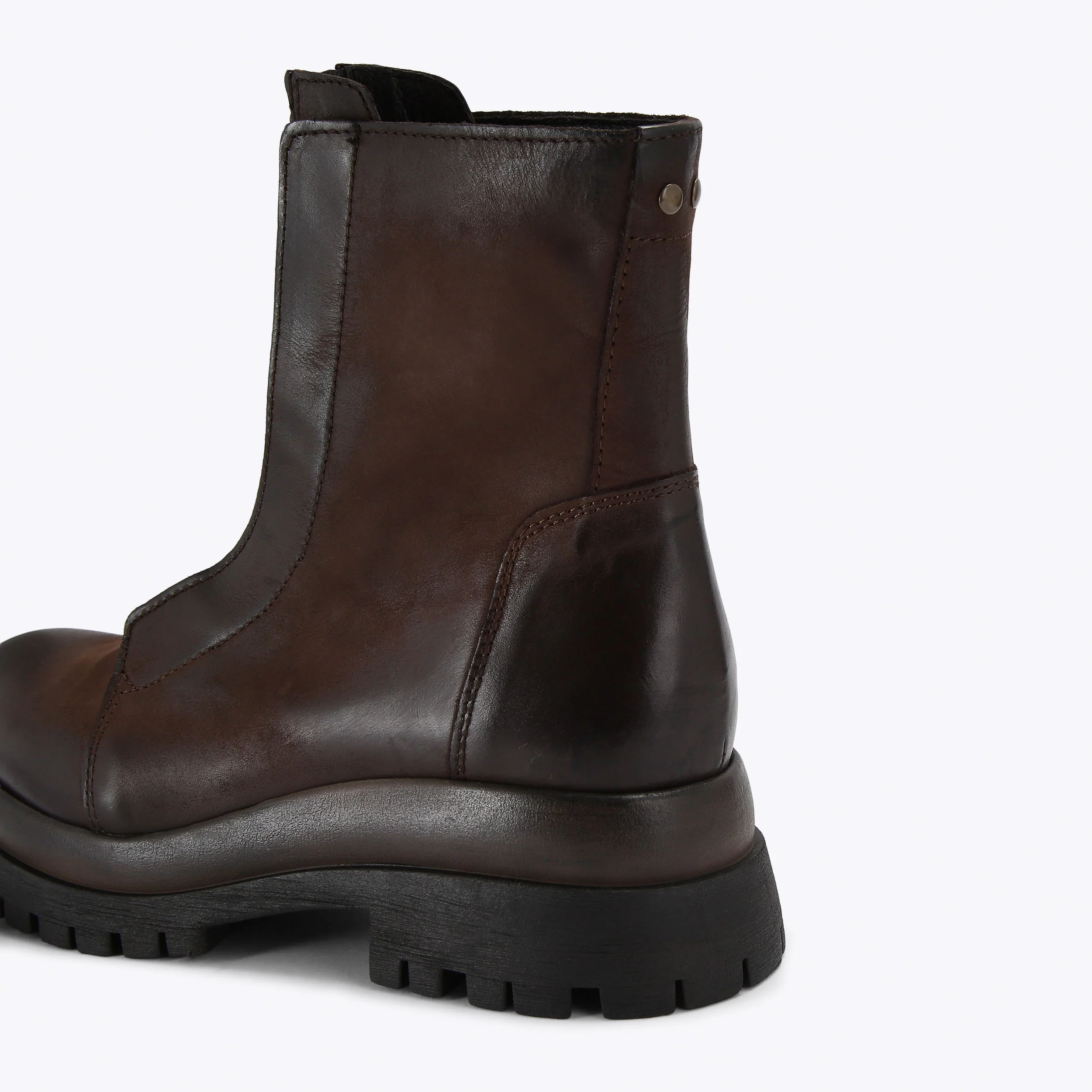 Milton Dark Brown Leather - Image 3
