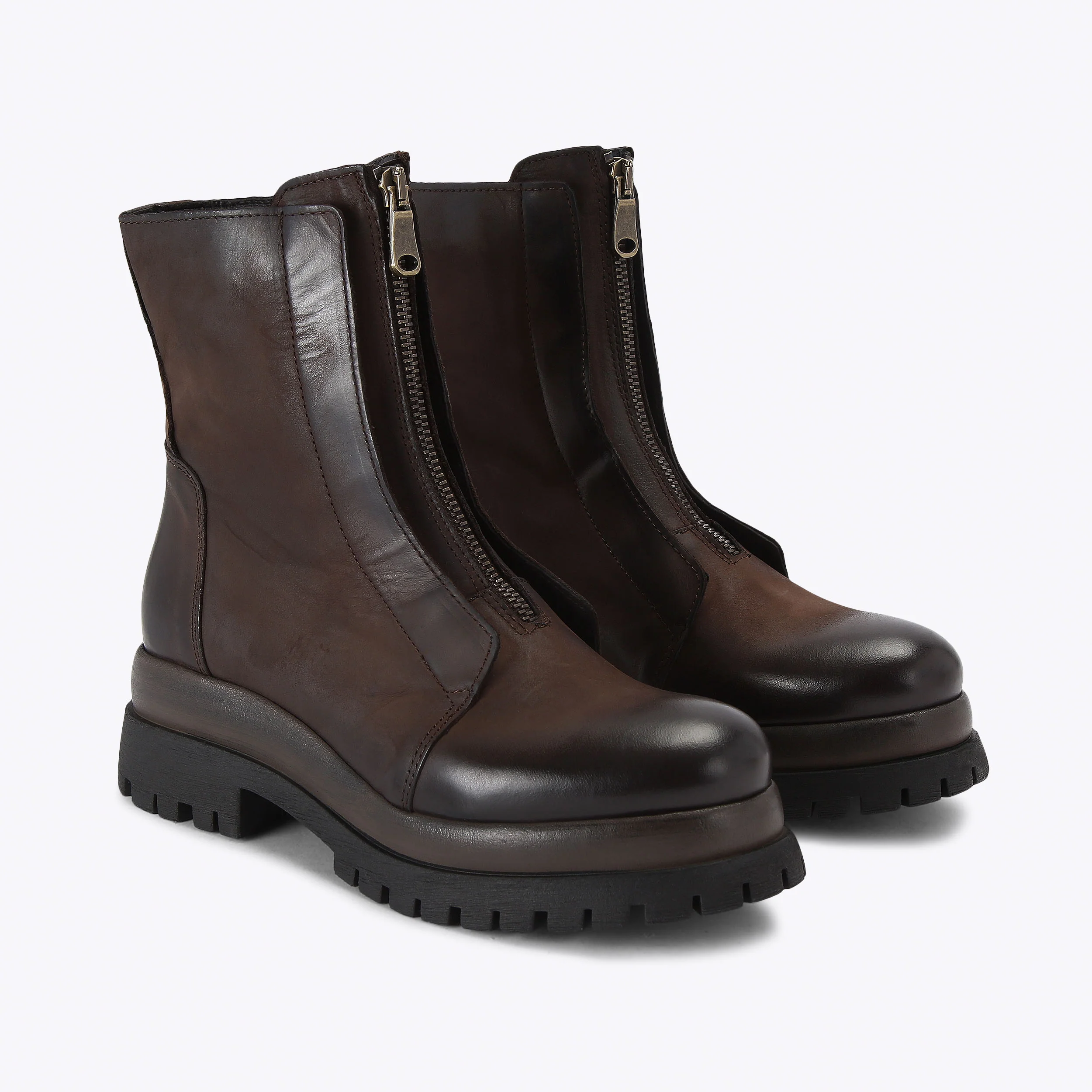 Milton Dark Brown Leather - Image 4