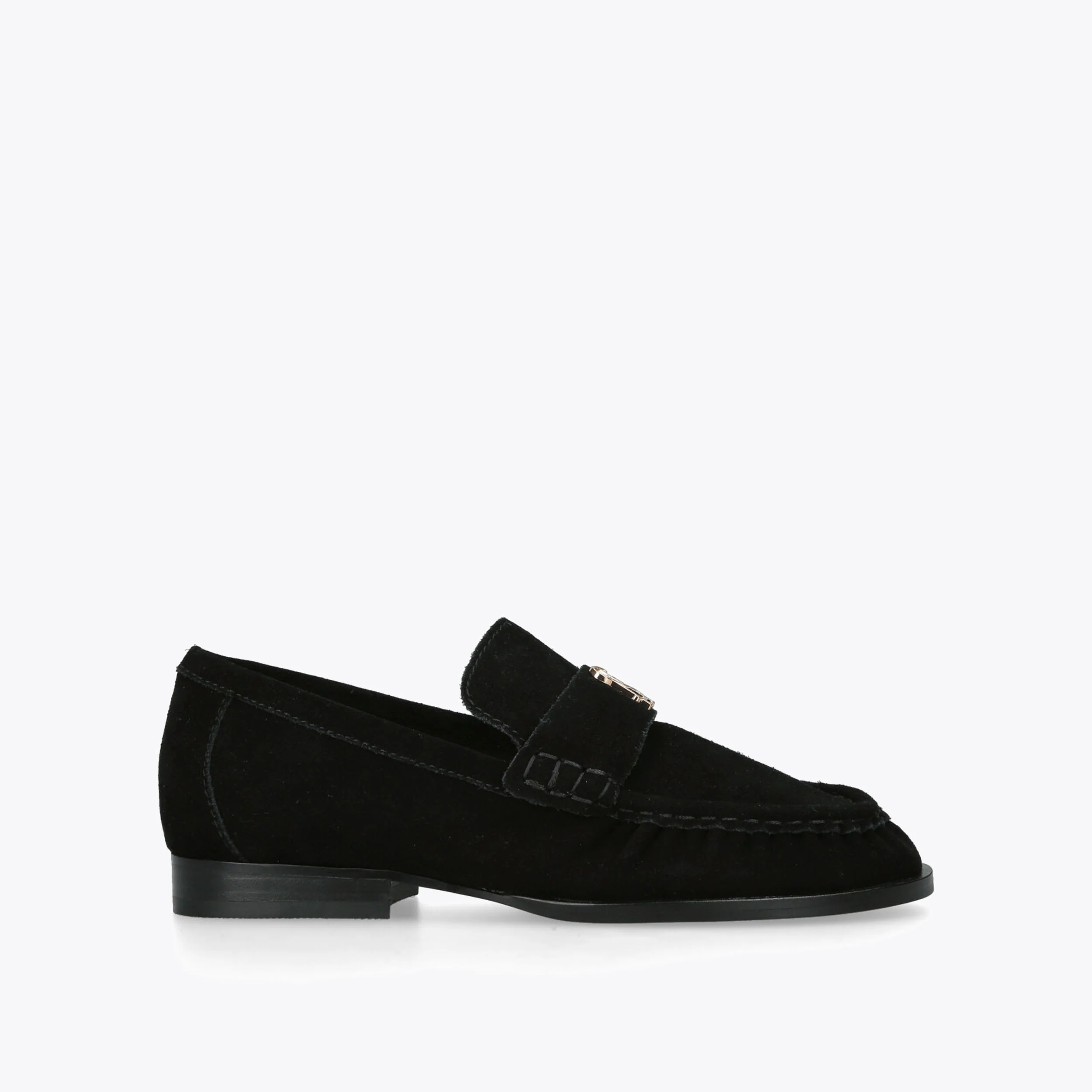 Morgen Black Suede