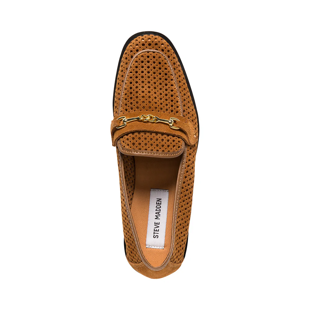 Nafisa Flat Shoe TAN SUEDE - Image 5