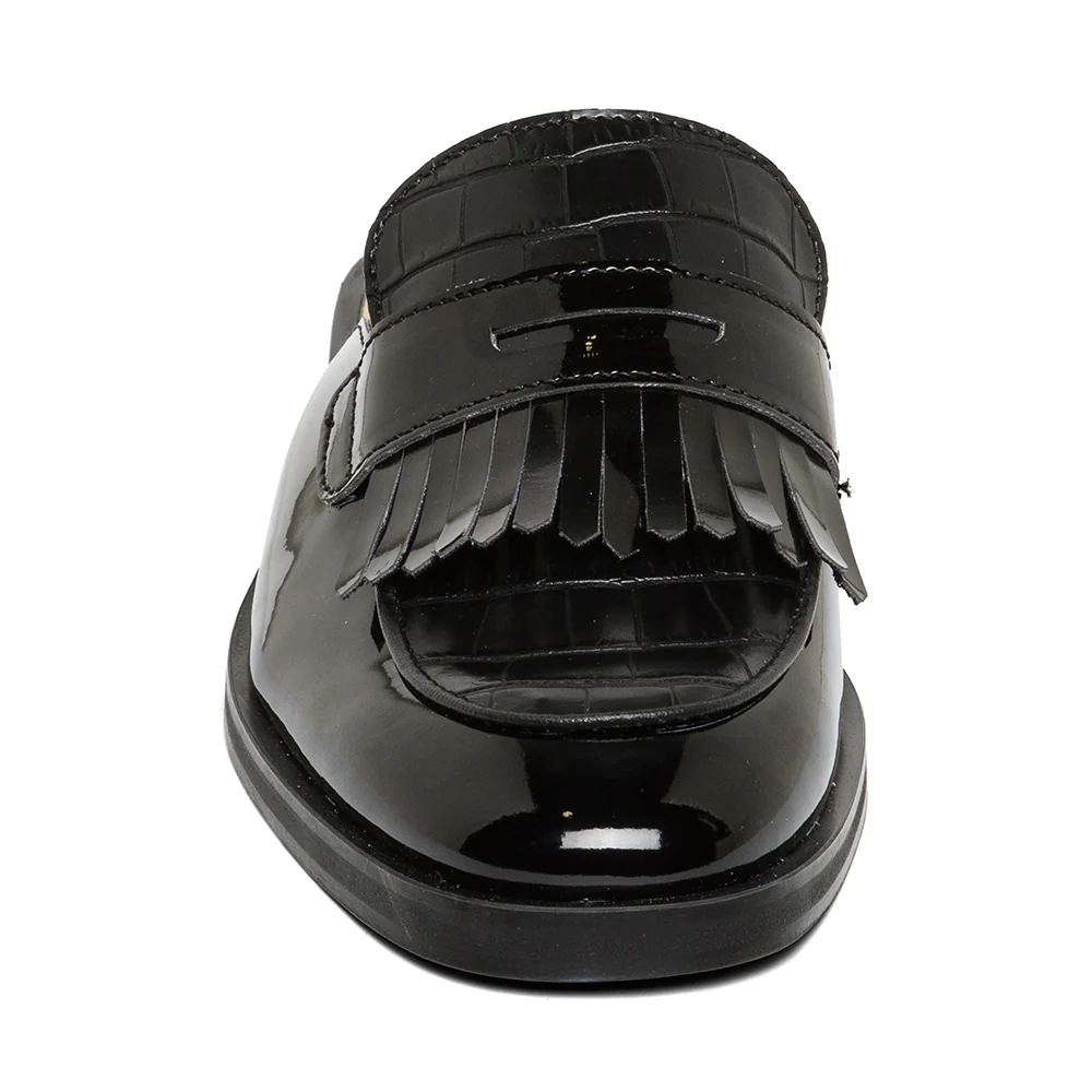 Nanette Flat Shoe BLK PATENT - Image 3