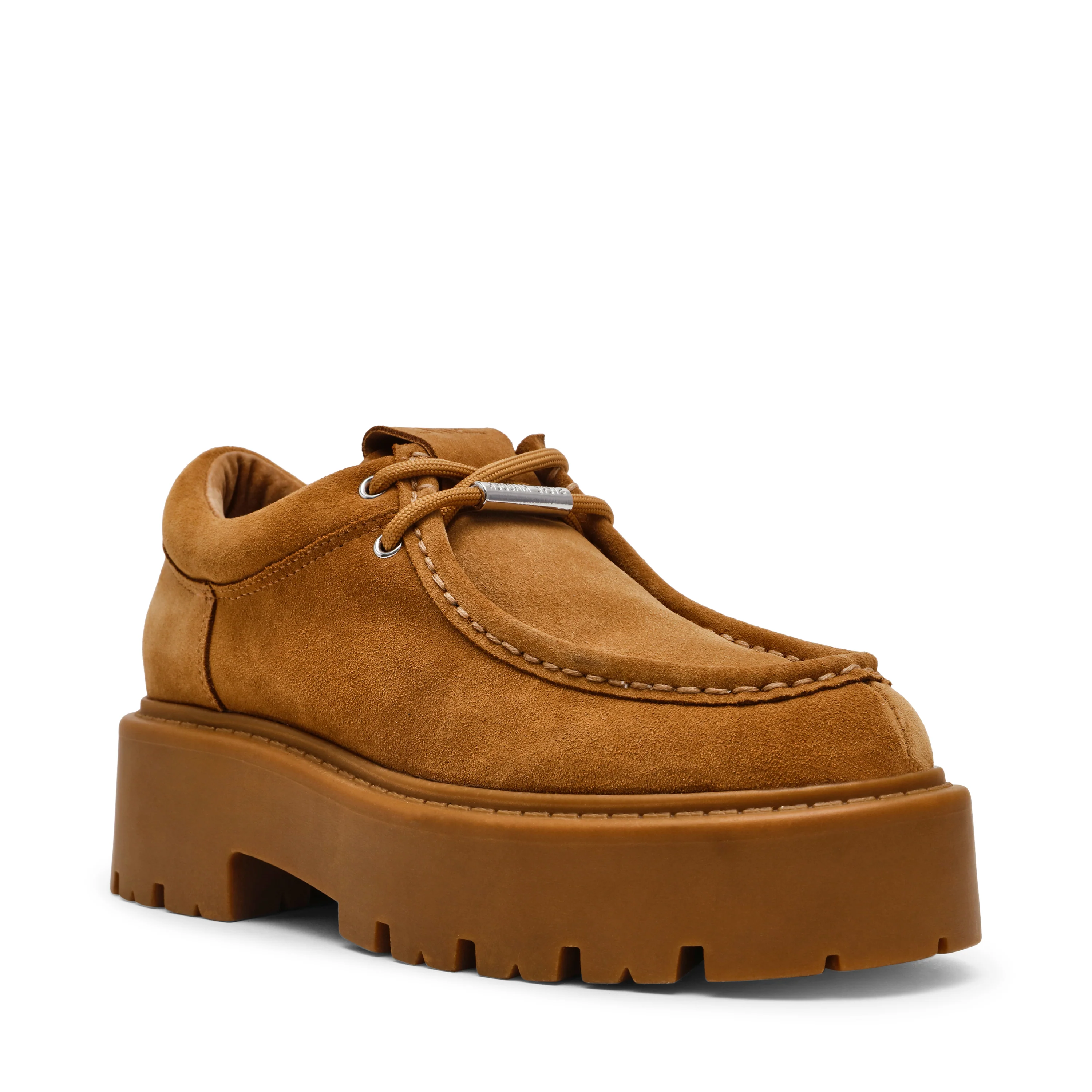 Offsetter Flat Shoe TAN SUEDE - Image 2