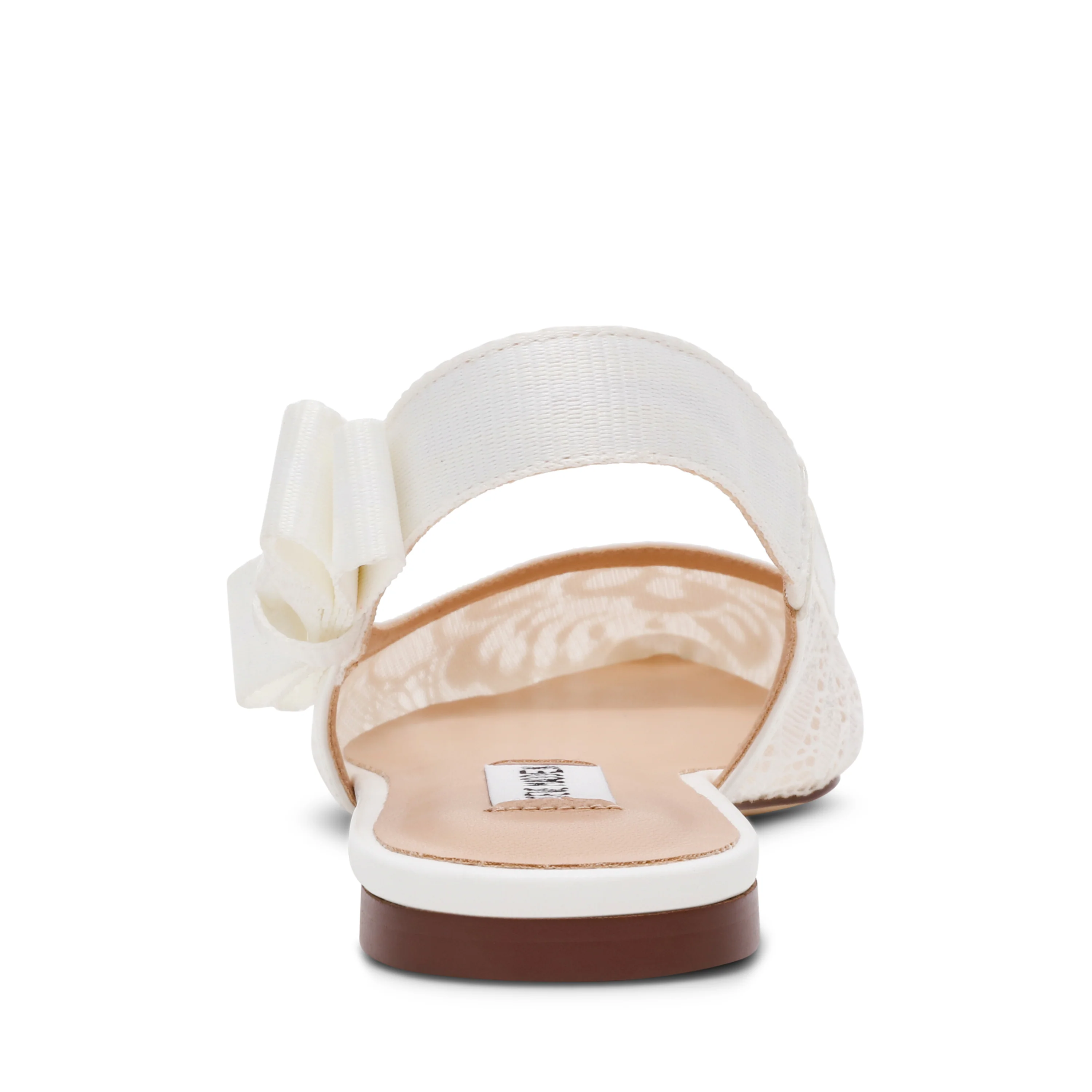 Olyvia-L Flat Shoe WHITE LACE - Image 4