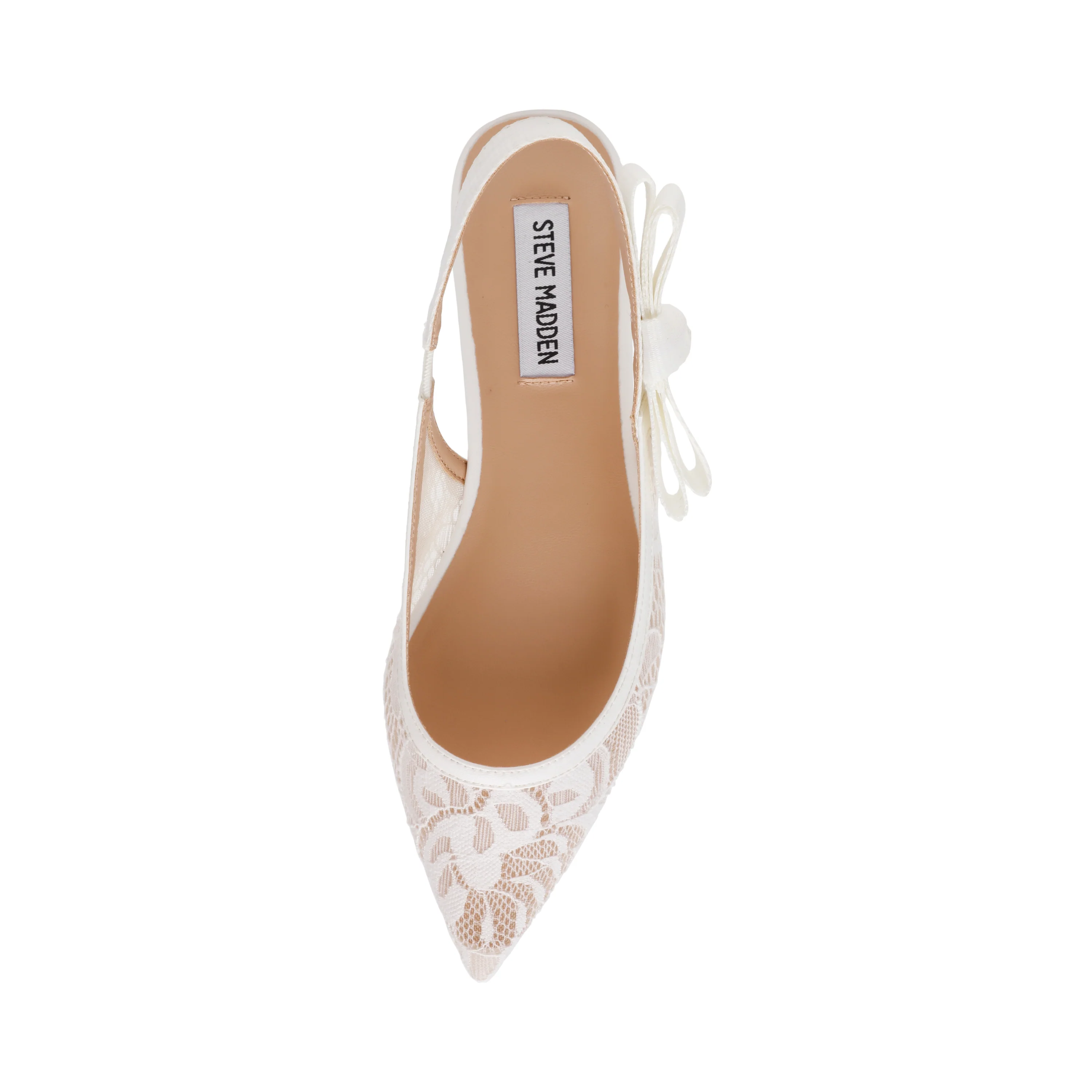 Olyvia-L Flat Shoe WHITE LACE - Image 6