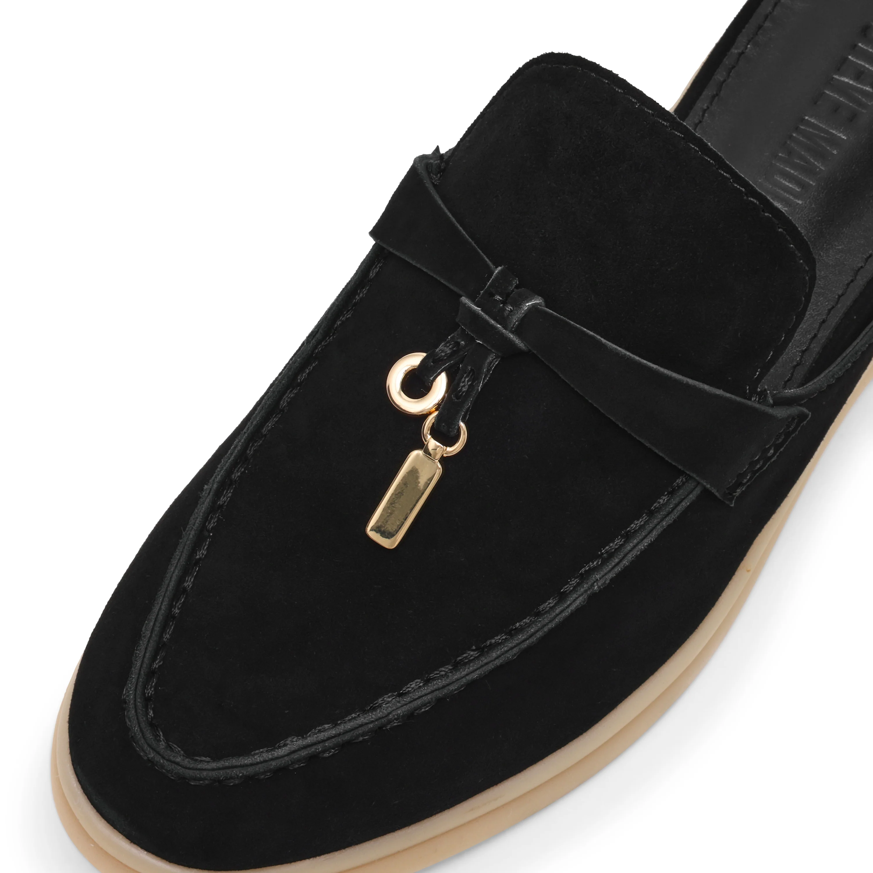 Patrizia Sandal BLACK SUEDE - Image 5