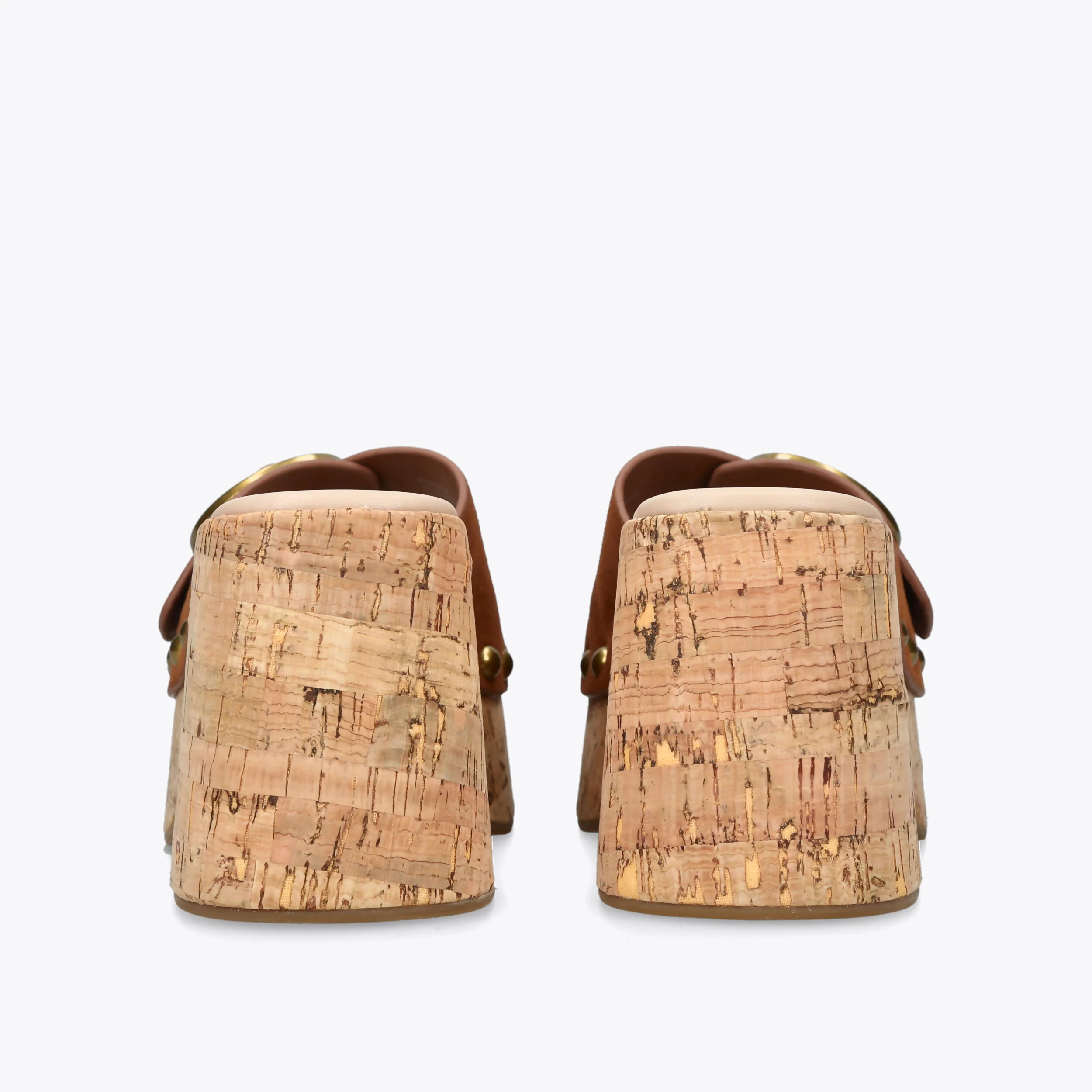 Pedestal Brown Suede - Image 3