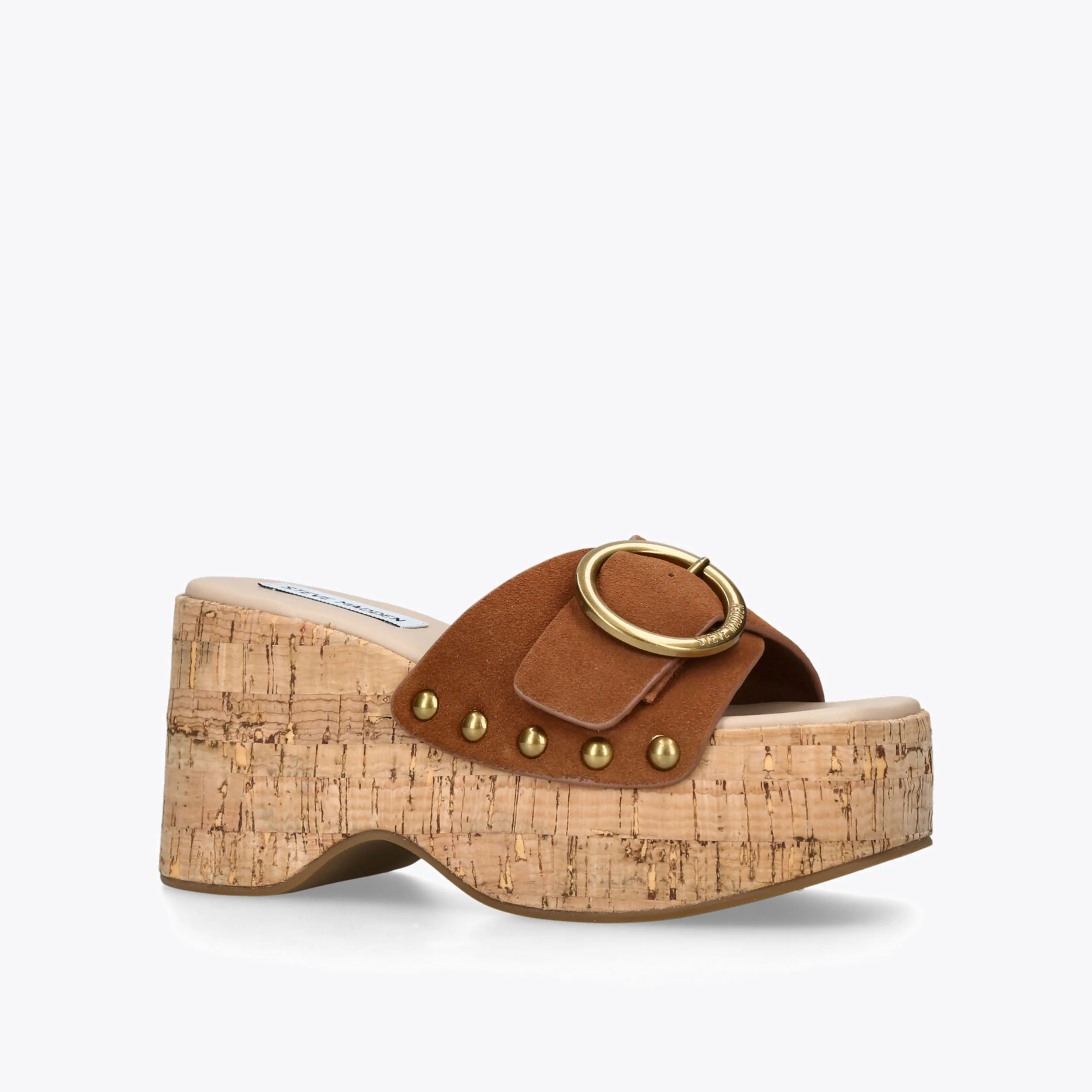Pedestal Brown Suede - Image 4