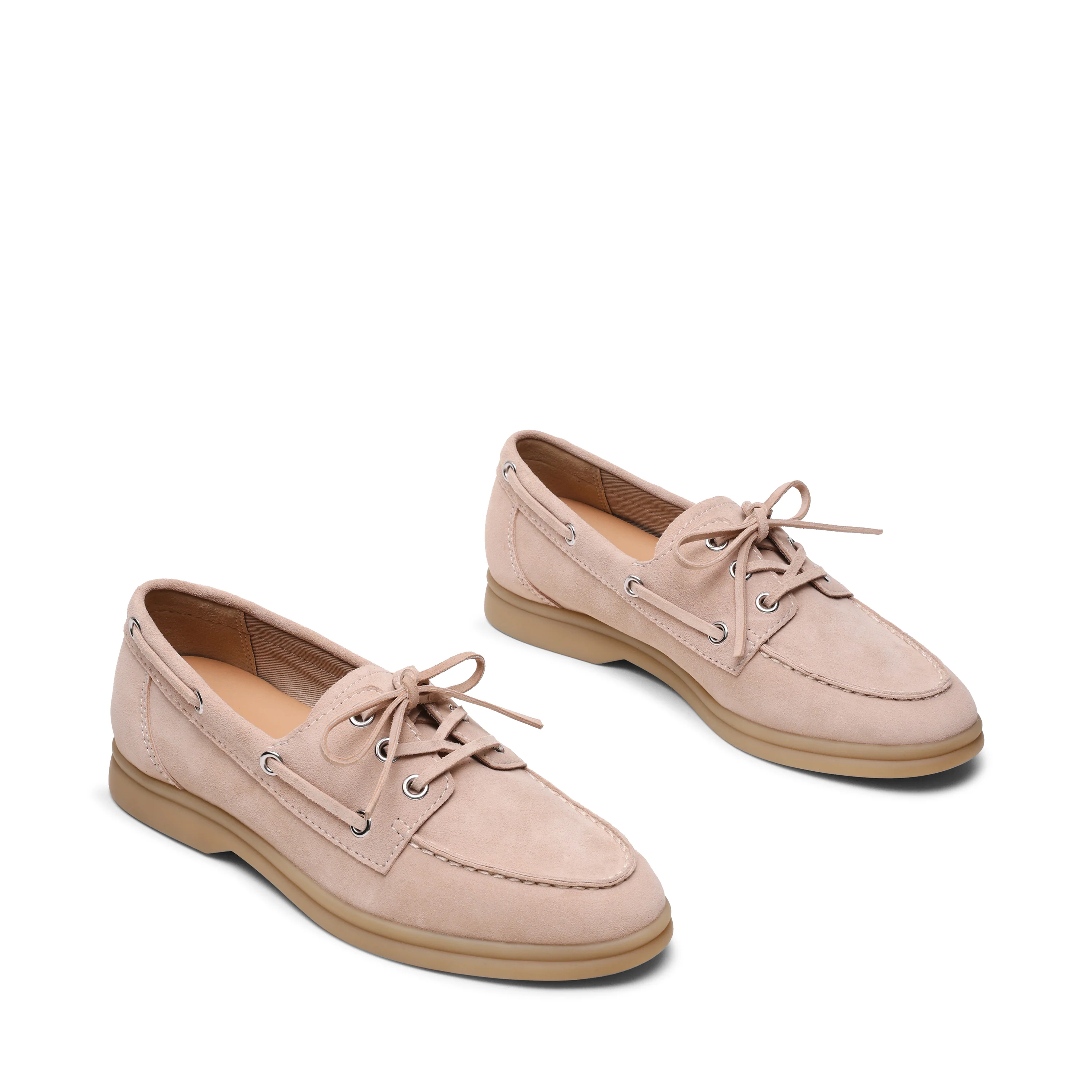Ports Flat Shoe BONE SUEDE - Image 2