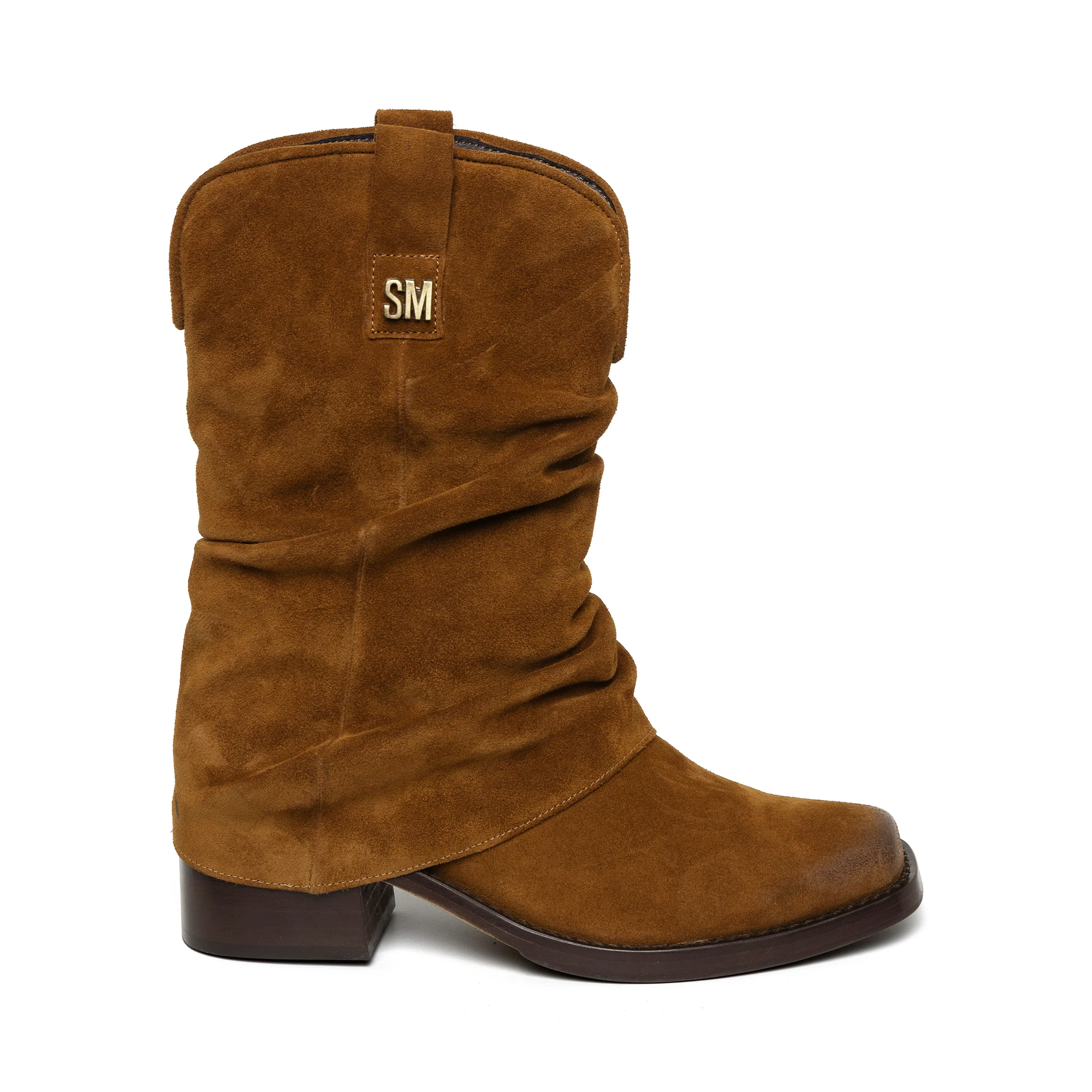 Qiana Bootie COGNAC SUEDE