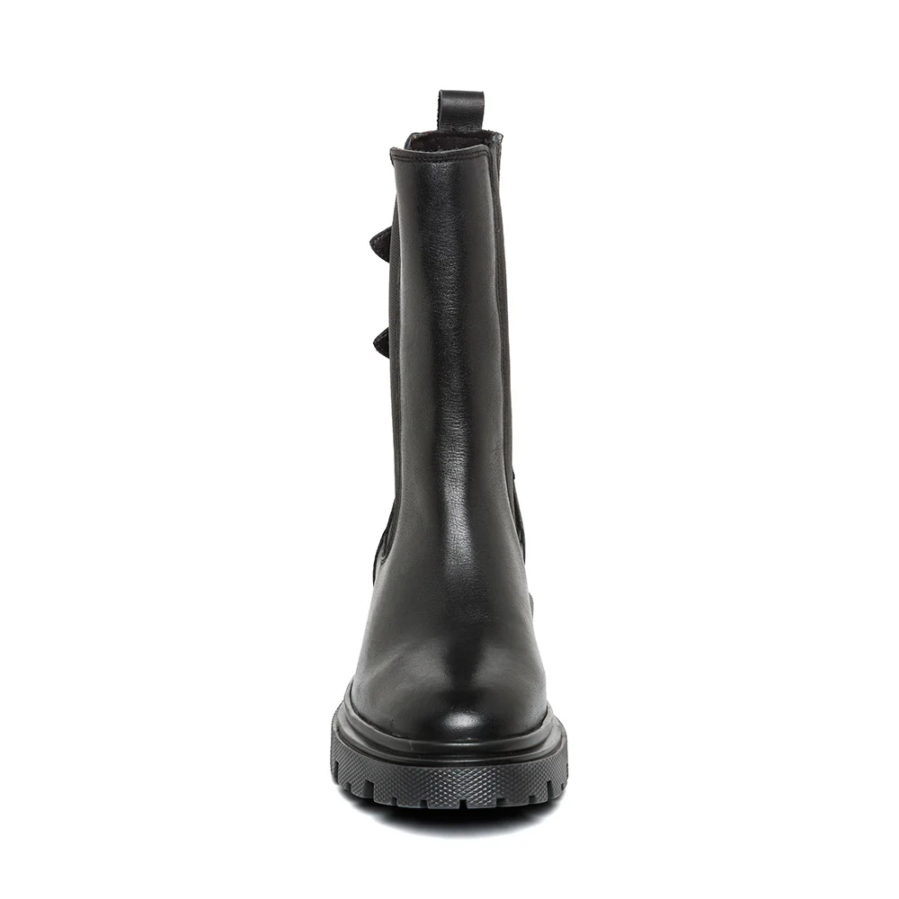Ramy Bootie BLACK LEATHER - Image 3