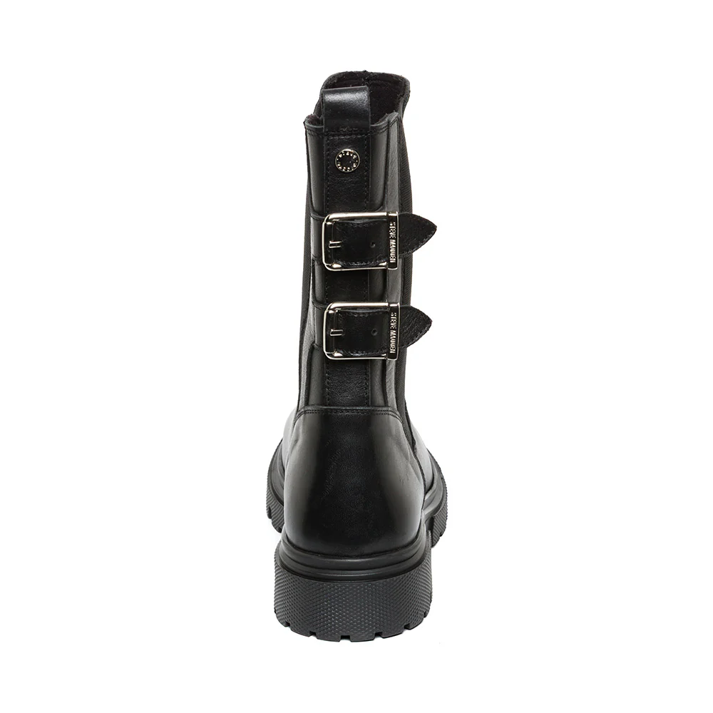 Ramy Bootie BLACK LEATHER - Image 4