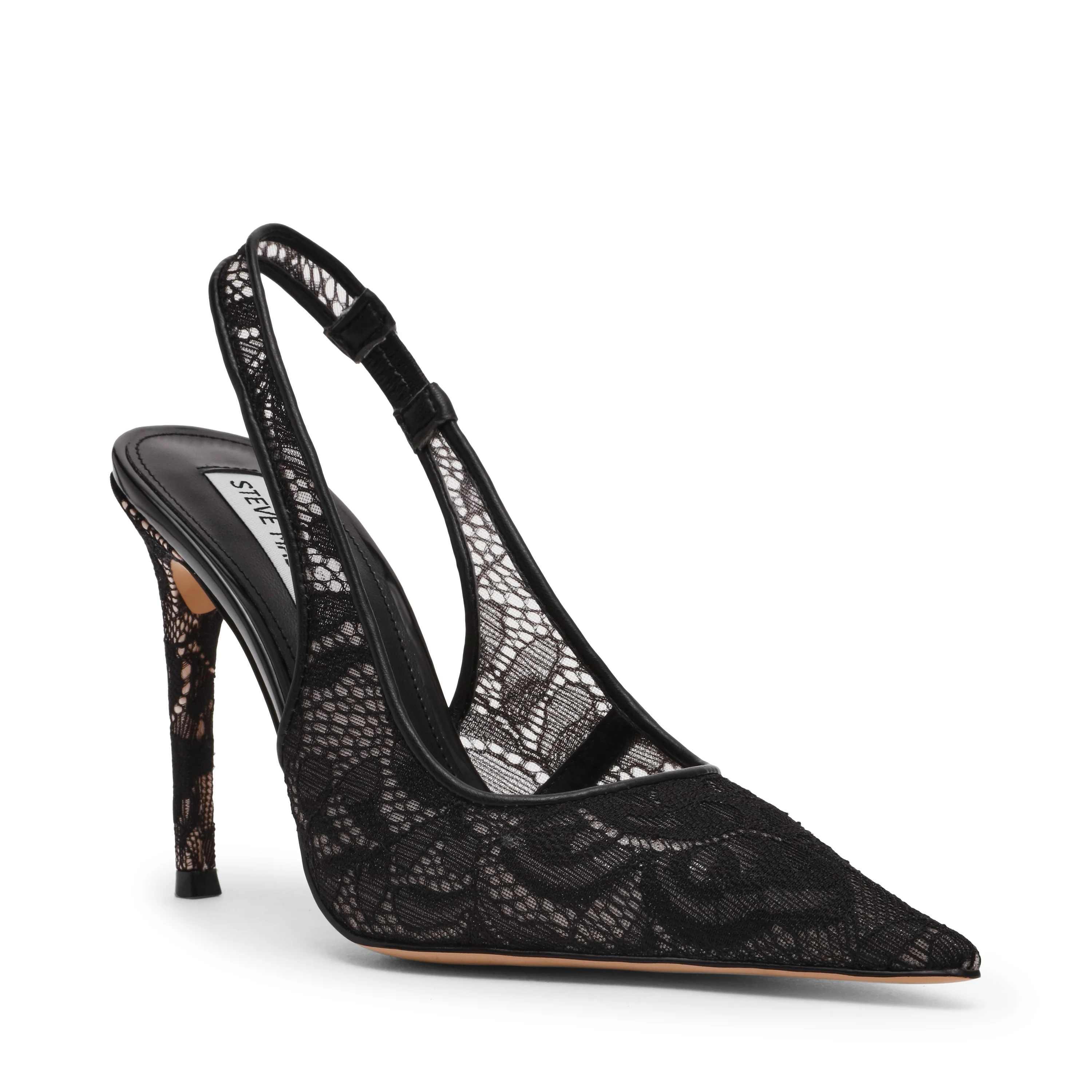 Reyes-Lace Pump BLK LACE - Image 2