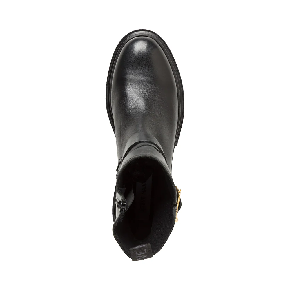 Rings Bootie BLACK LEATHER - Image 5