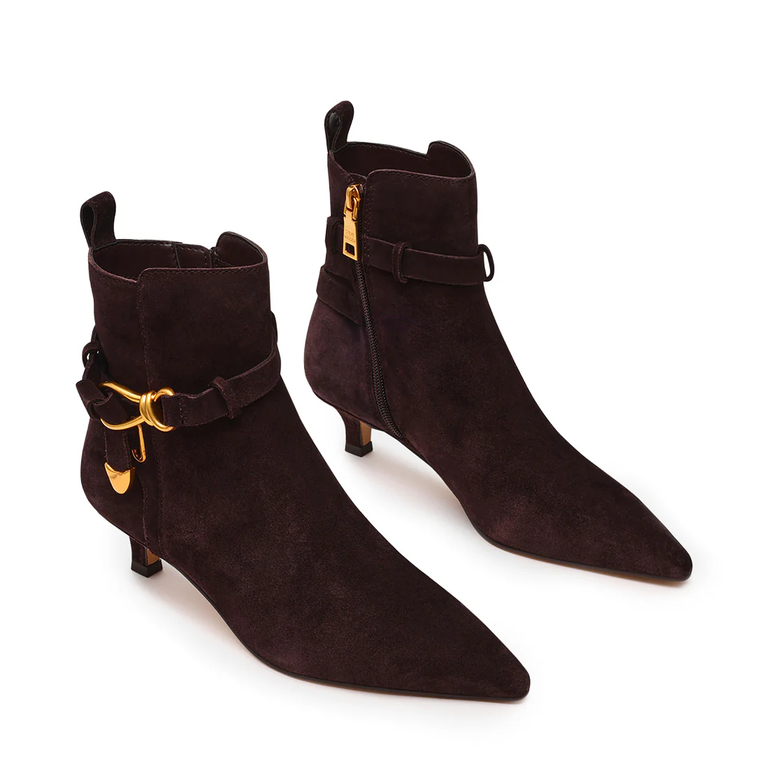 Roller Bootie BROWN SUEDE - Image 2