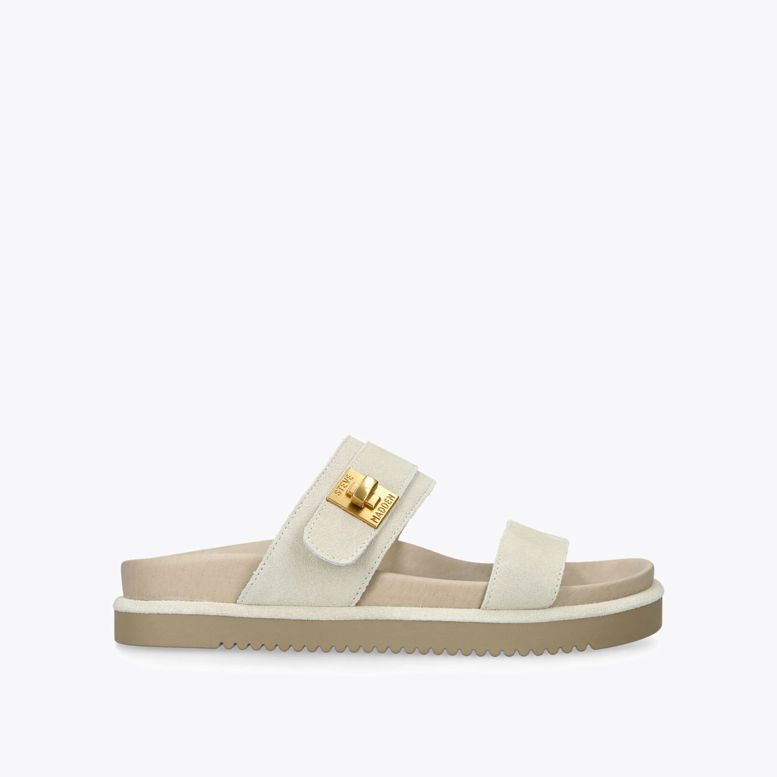 Take Two Beige Suede