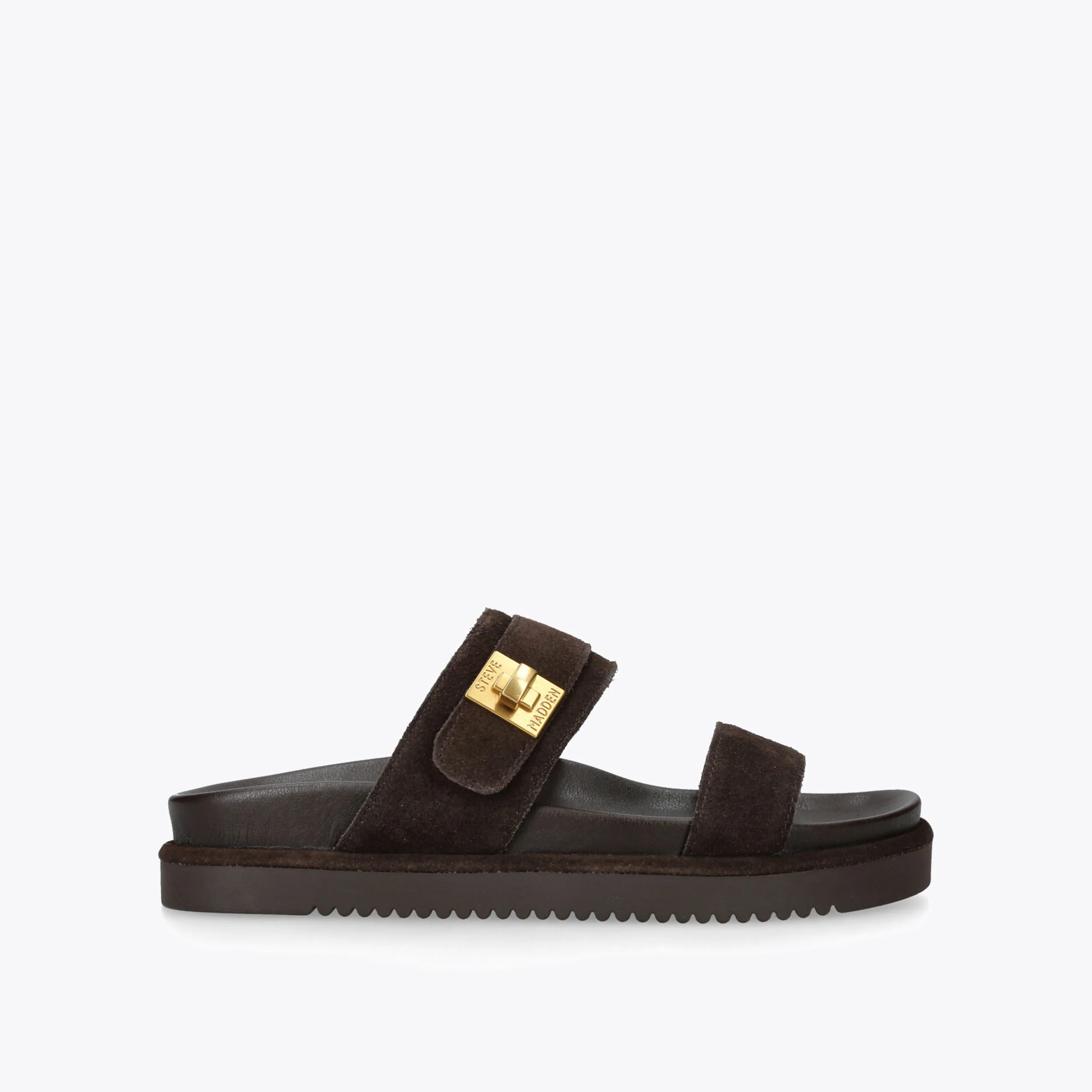 Take Two Dark Brown Suede