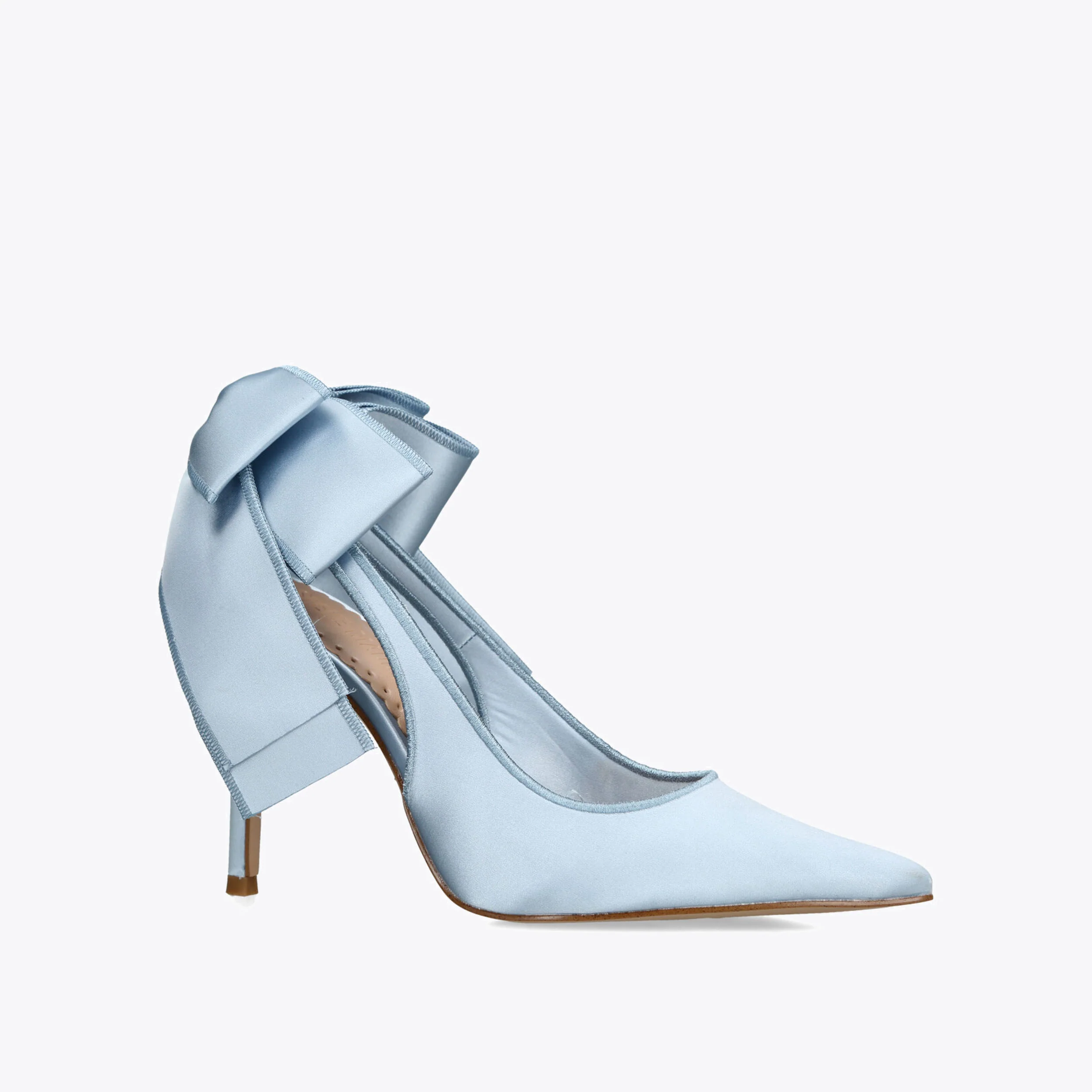 Teacup Blue Satin